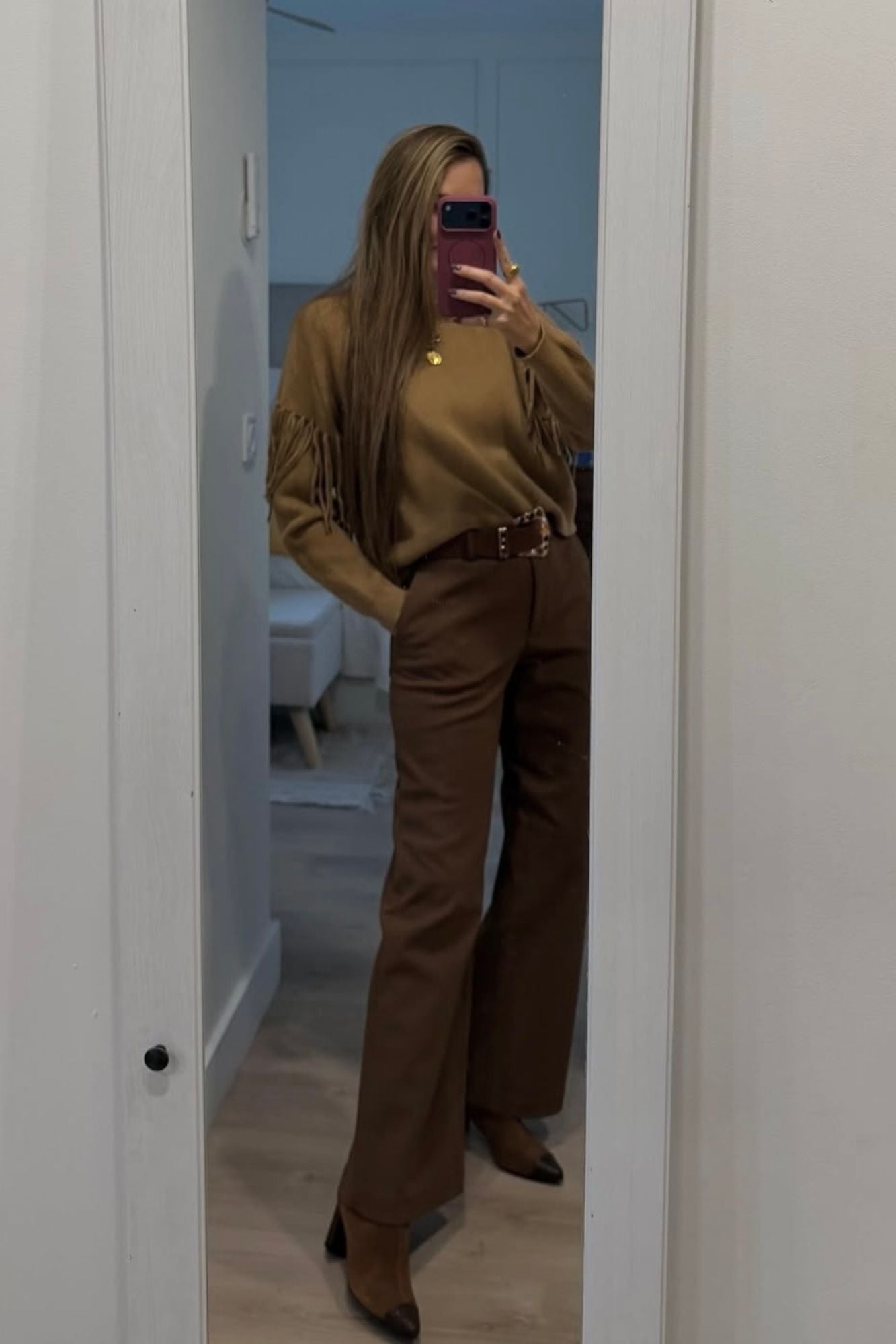 Bottes Gigi caramel 6,5 cm