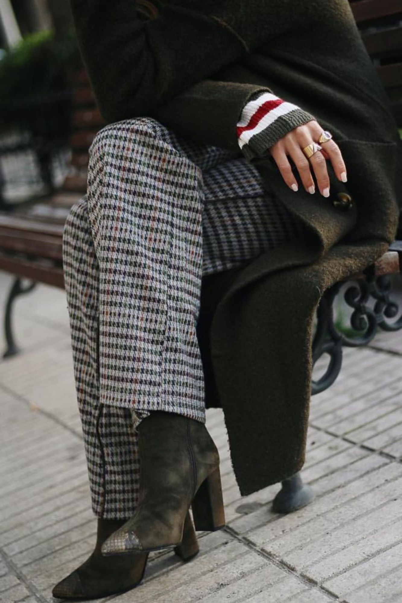 GIGI BOOTS ANTE KHAKI 6.5CM