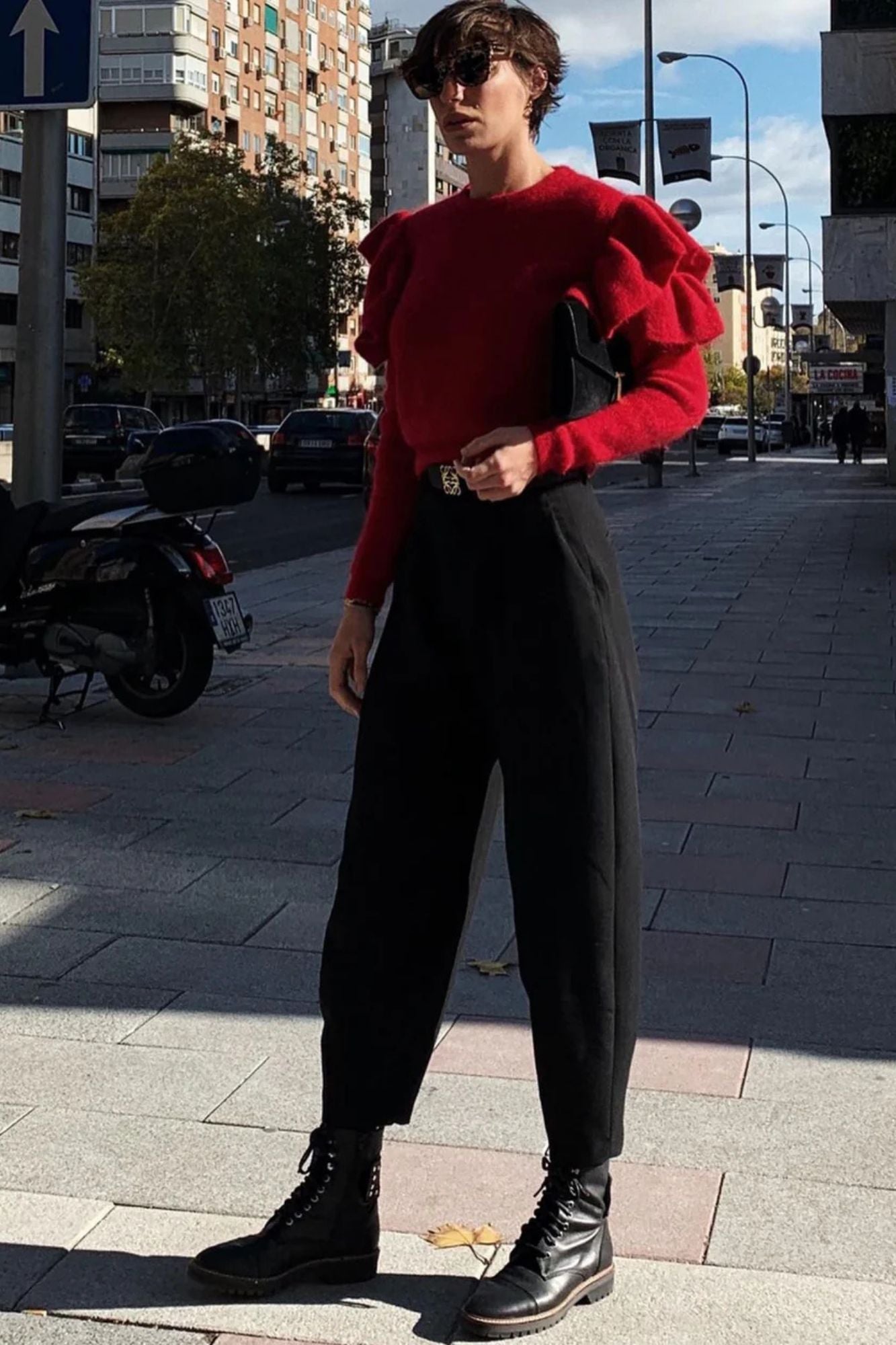 MILITY BOOTS NEGRAS 3.5CM