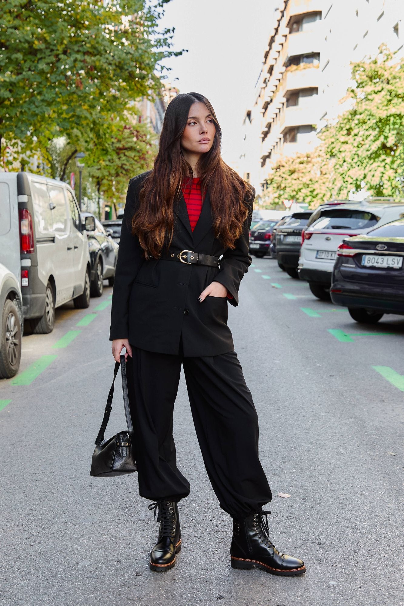 MILITY BOOTS NEGRAS 3.5CM