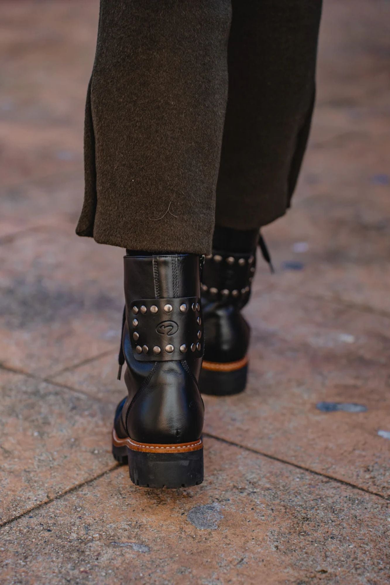 MILITY BOOTS NEGRAS 3.5CM