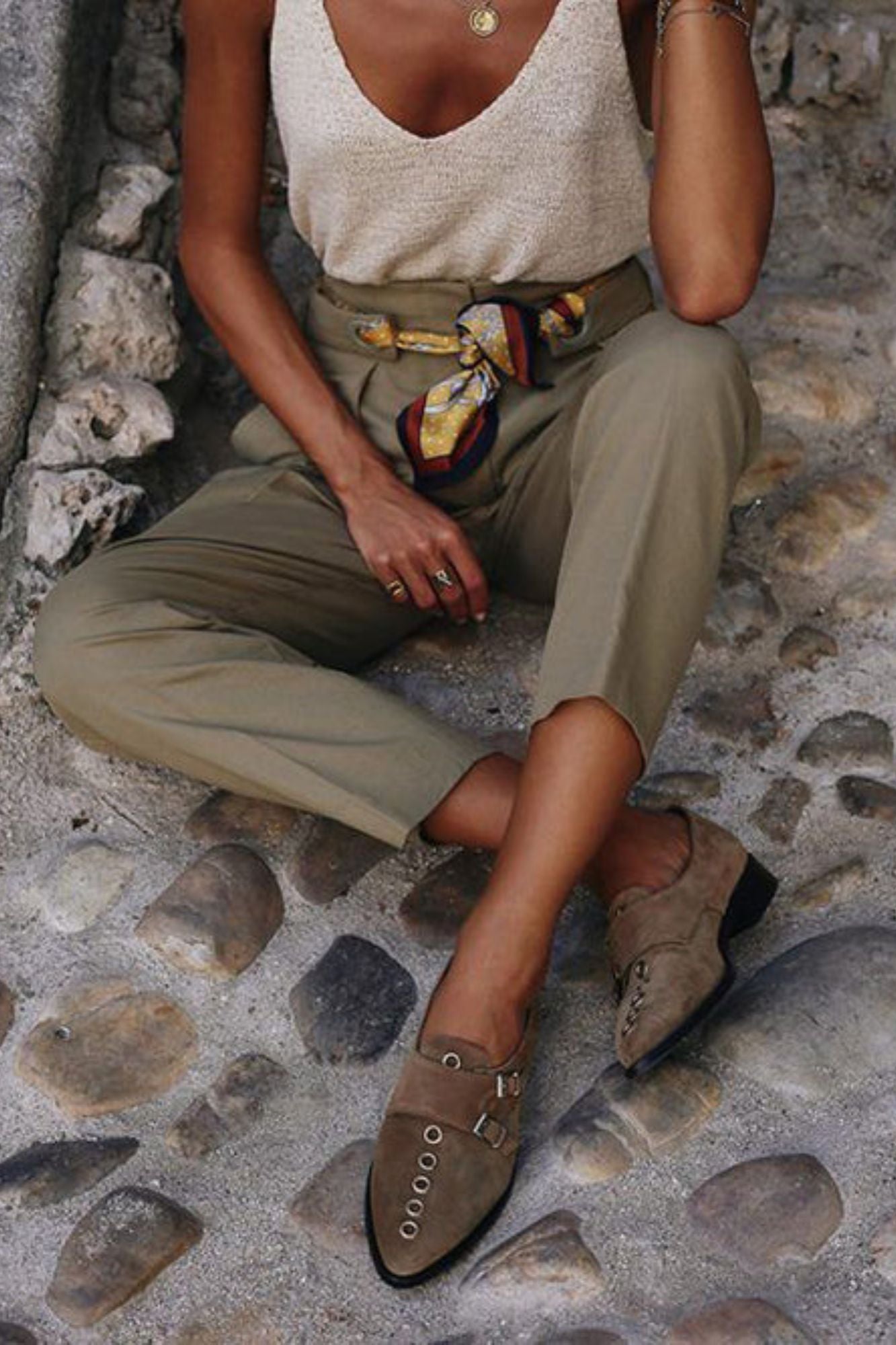 OXFORD SERRAJE TAUPE 2.5CM