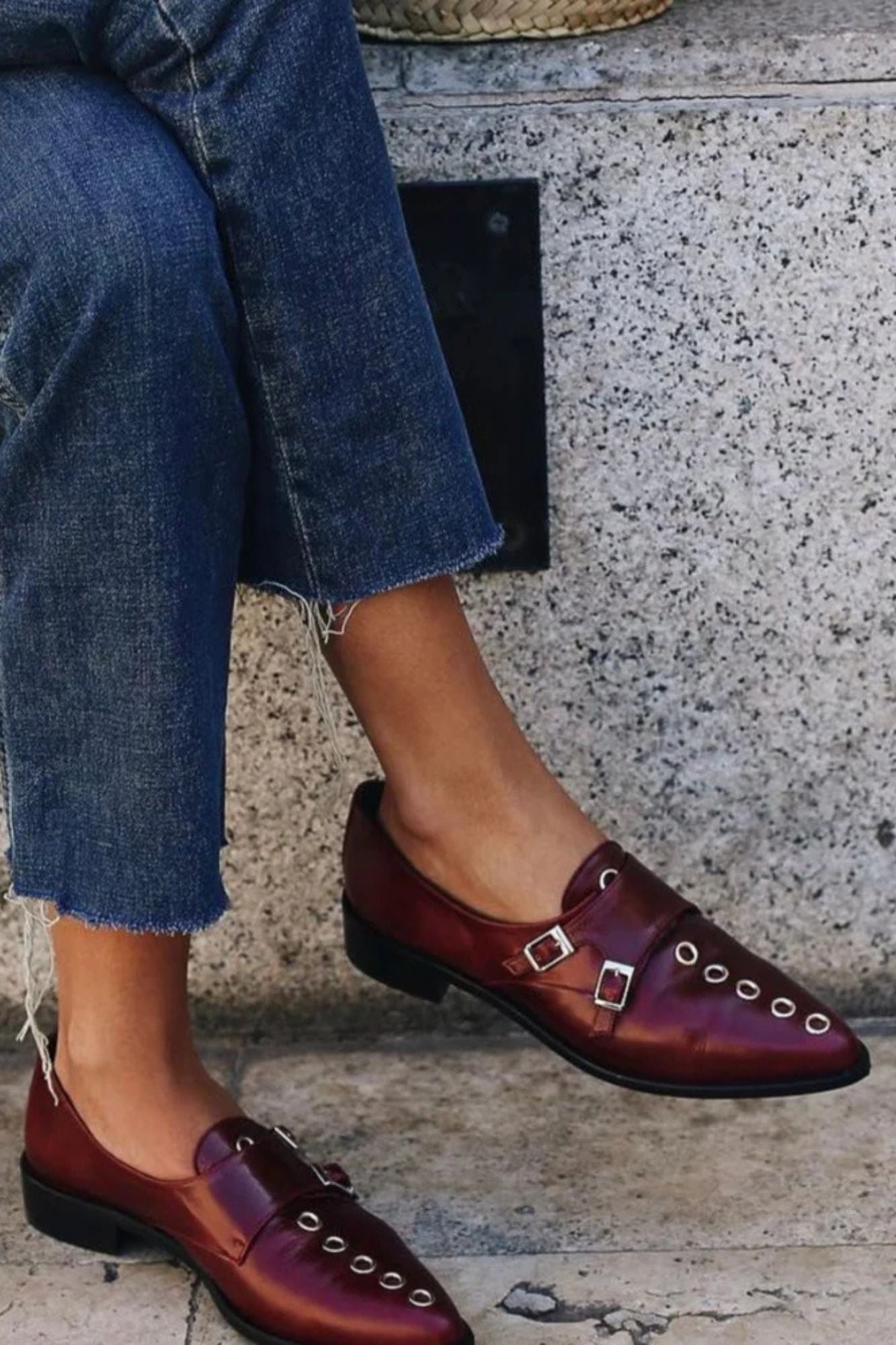 OXFORD BURDEOS 2.5CM