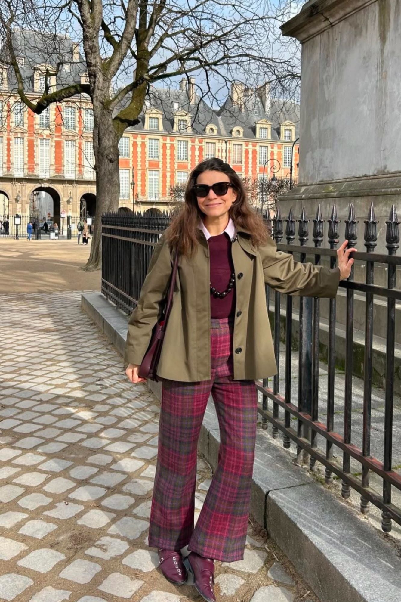 OXFORD BURDEOS 2.5CM