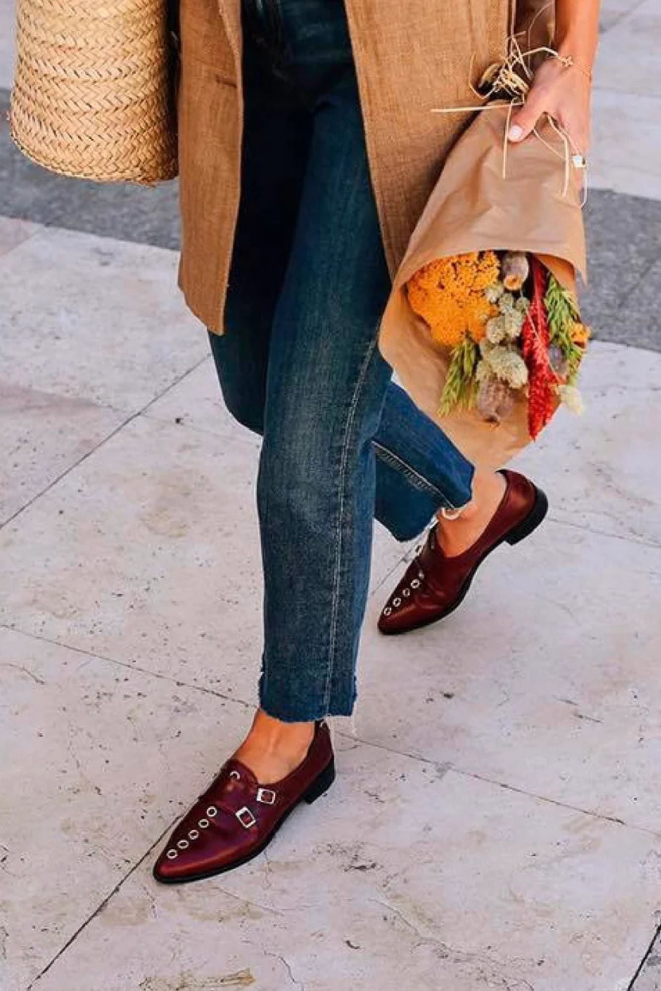 OXFORD BURDEOS 2.5CM