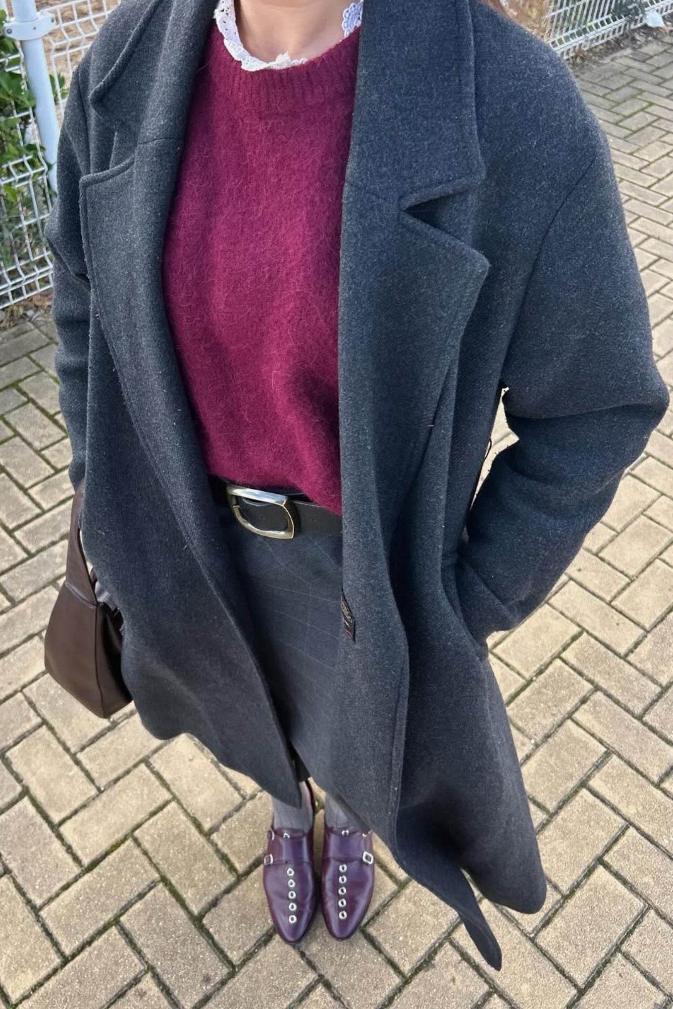 OXFORD BURDEOS 2.5CM