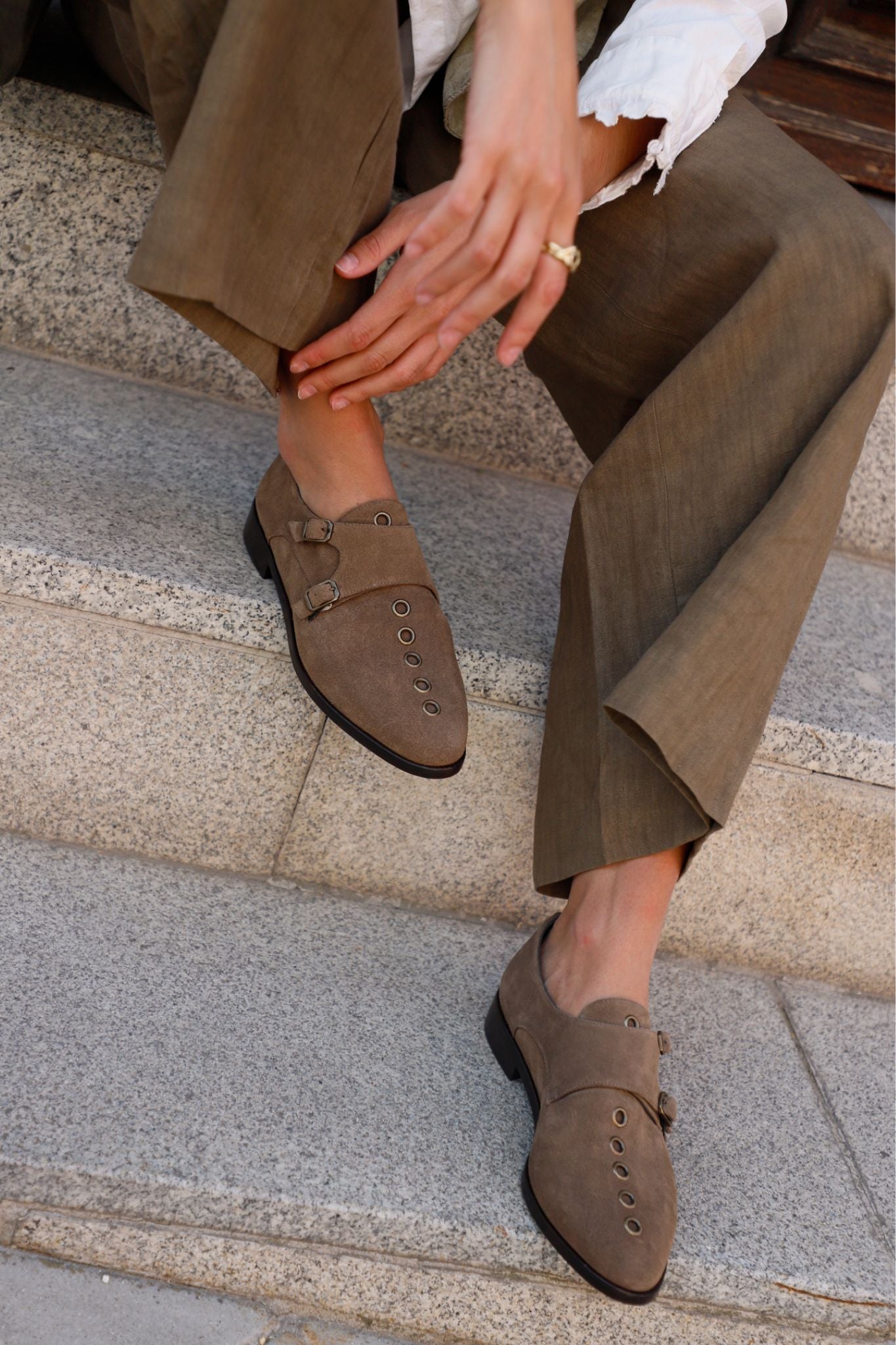 OXFORD SERRAJE TAUPE 2.5CM