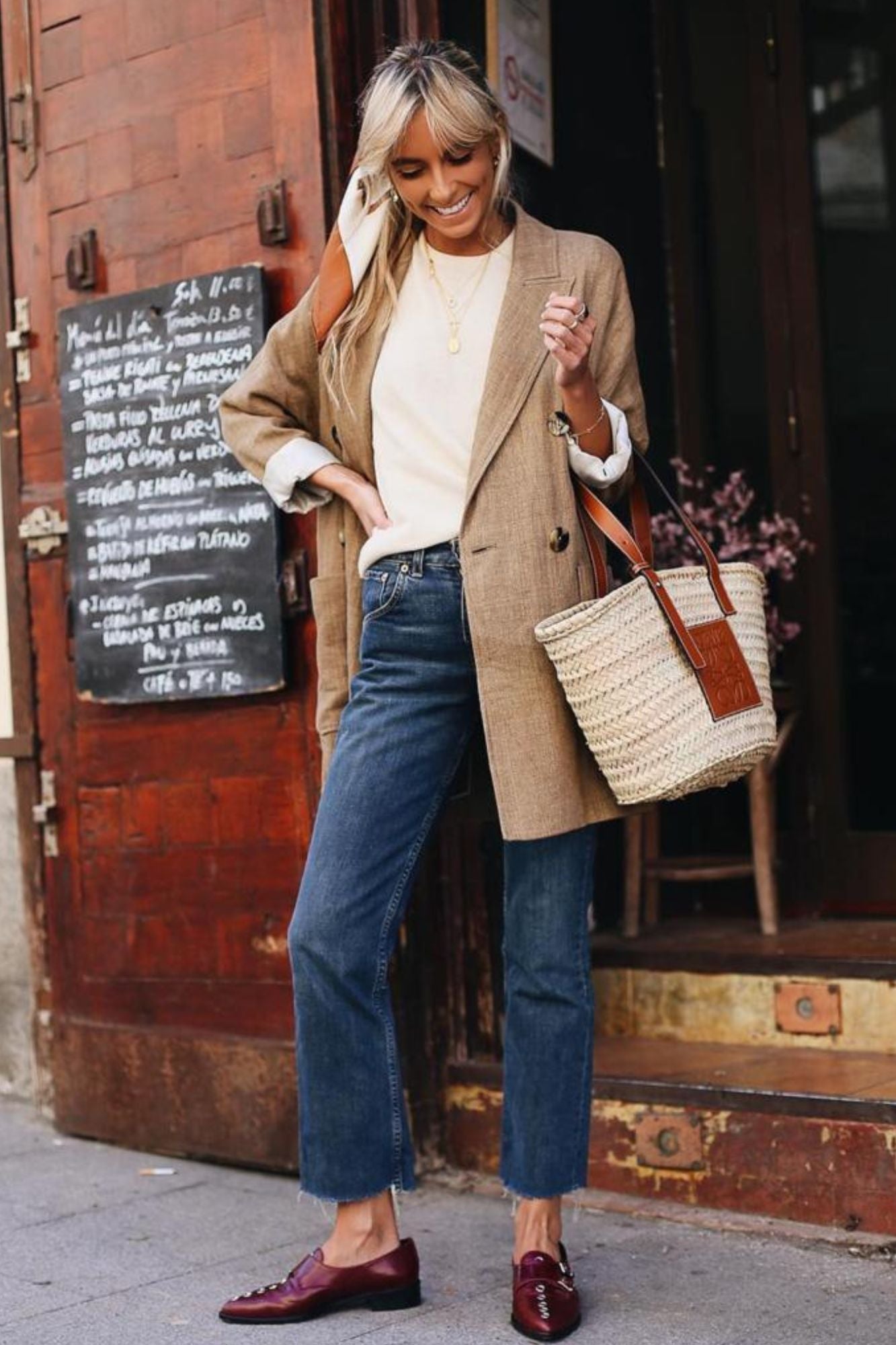 OXFORD BURDEOS 2.5CM