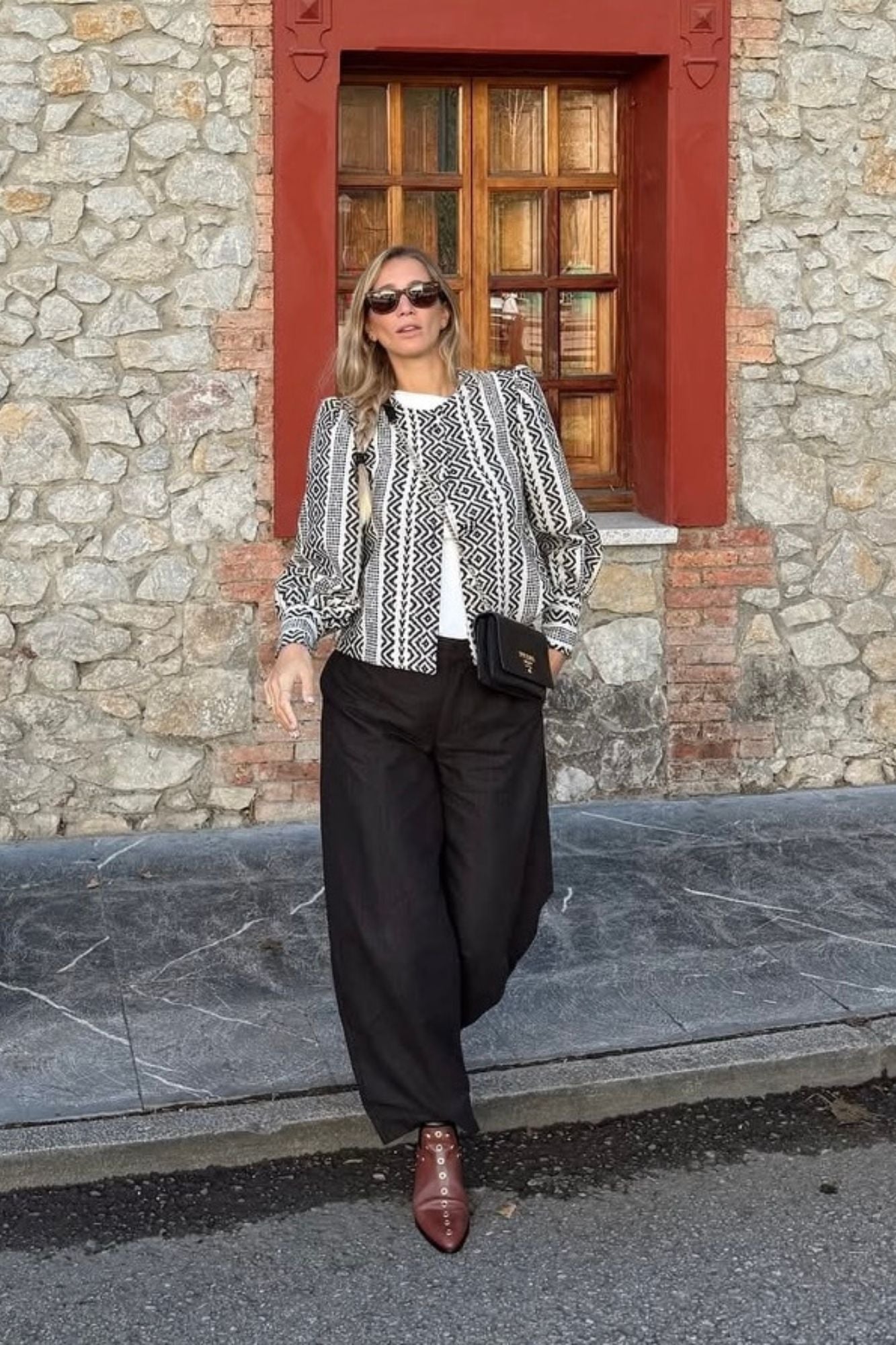 PUNKY BOOTS HAZELNUT GOLD STUDS 4CM