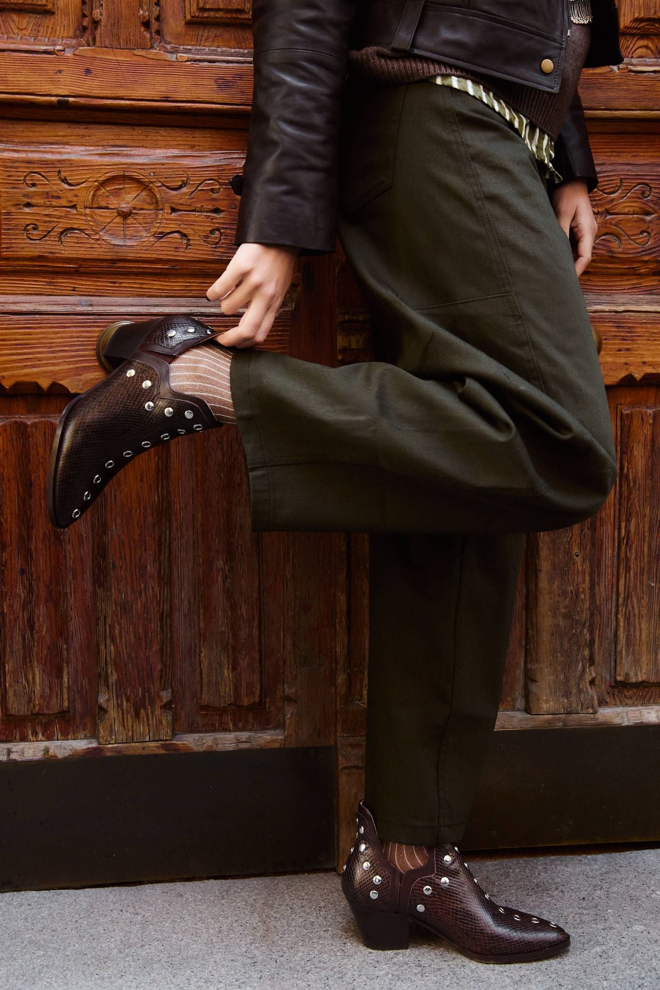 Bottes Punky Édition Spéciale Serpent 6 cm