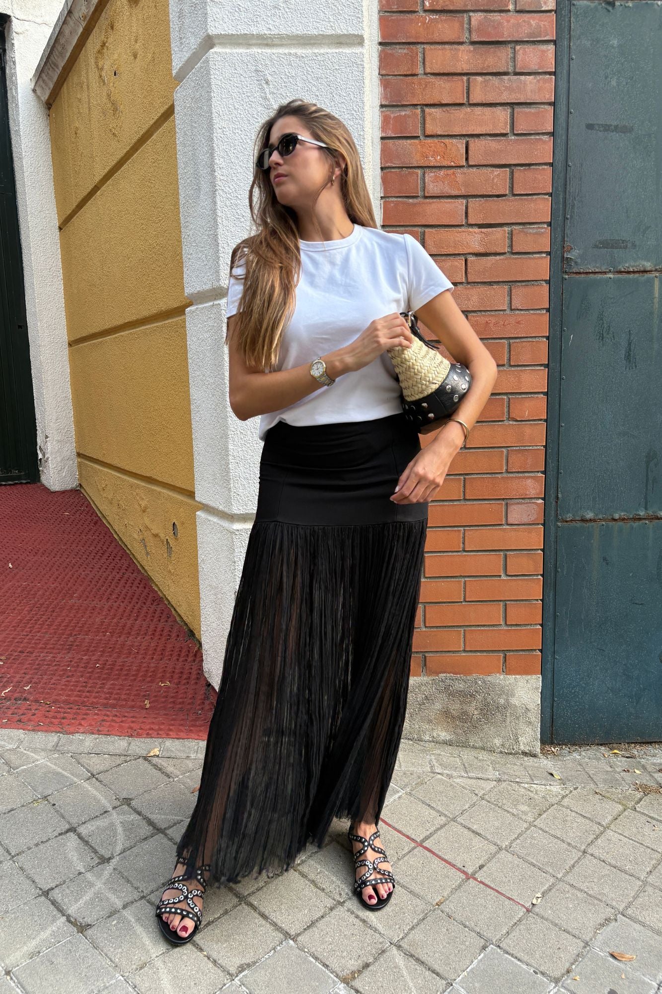 SANDALES PUNK NOIRES