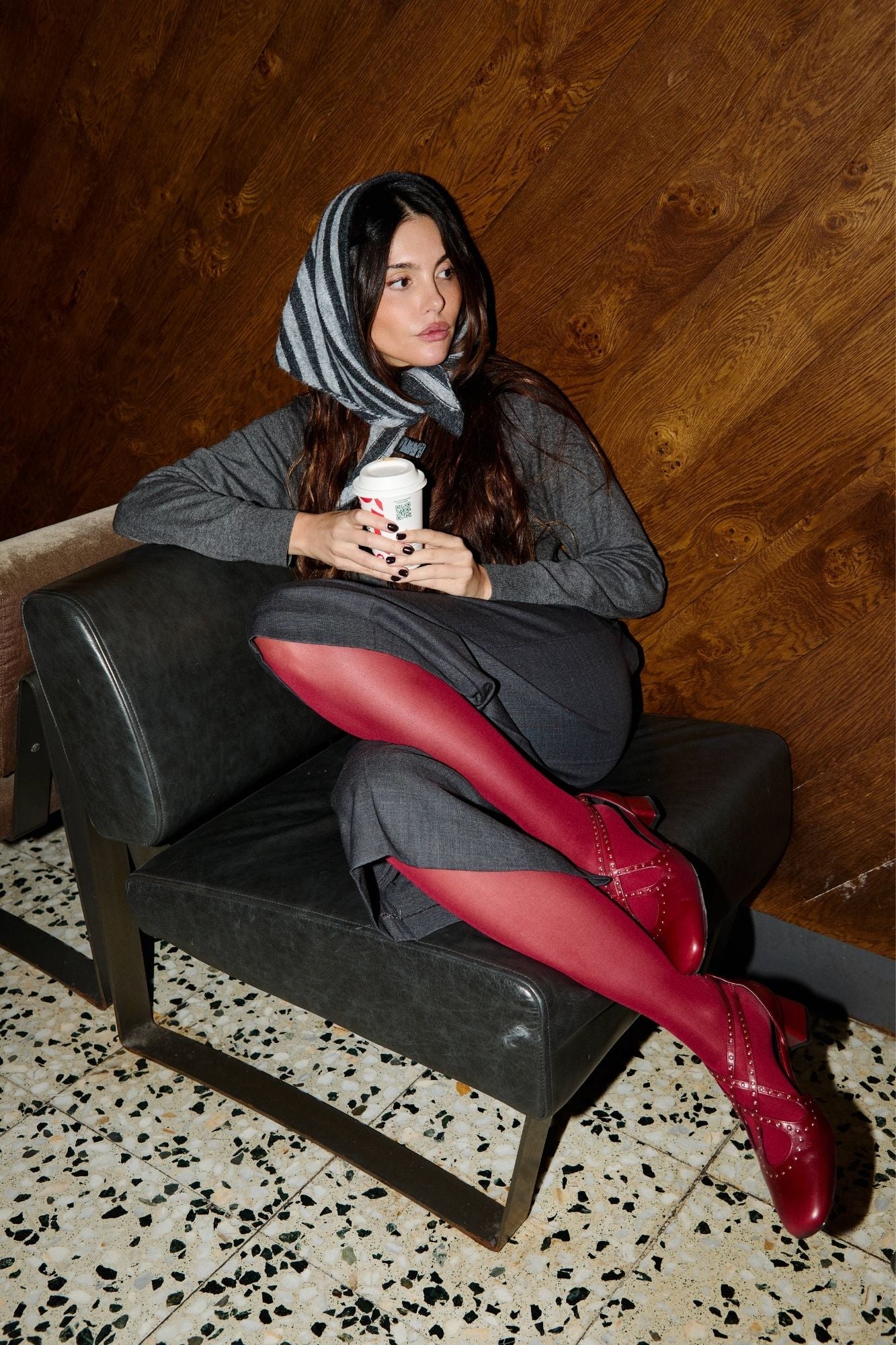 SALON OLIVIA BURDEOS 3.5CM