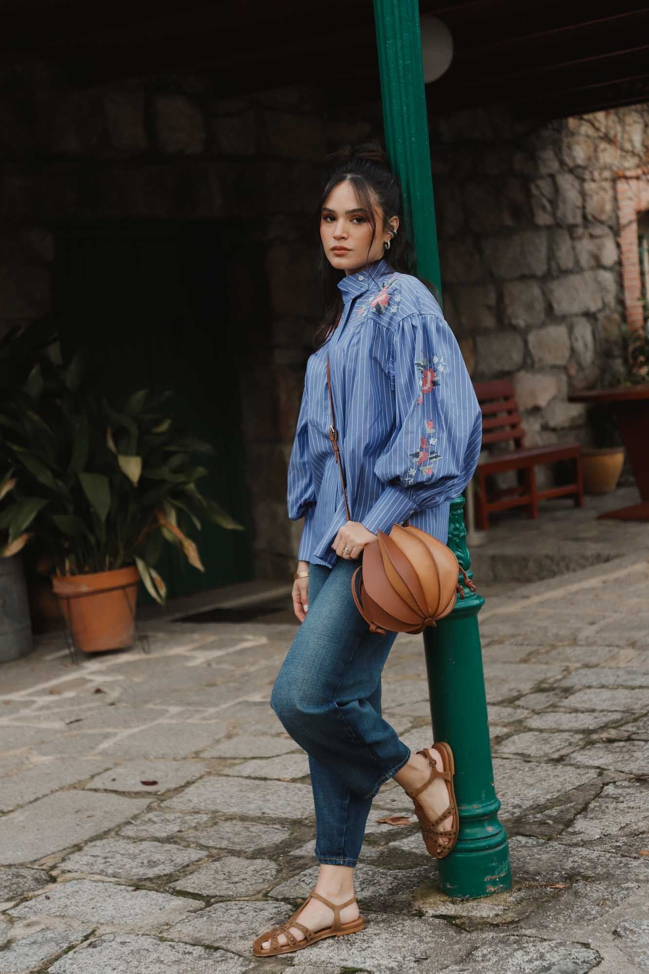 SANDALIA CANGREJERA JAIRA ANTE CARAMELO