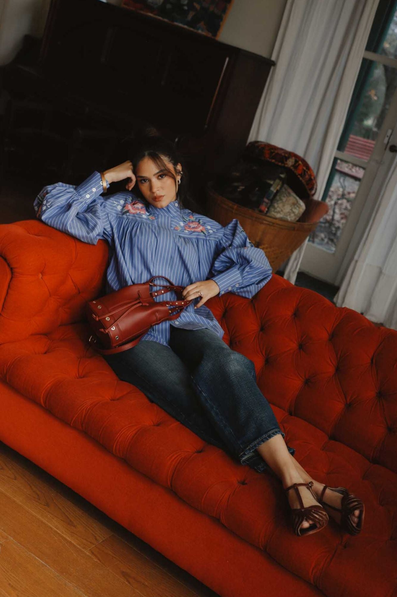 SANDALIA CANGREJERA REBECCA CHERRY