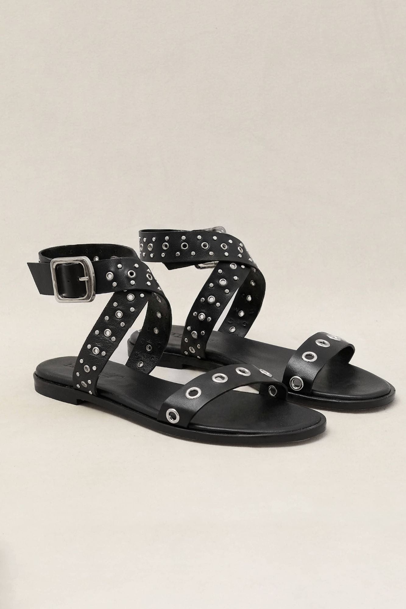 SANDALIA ROCKER NEGRO