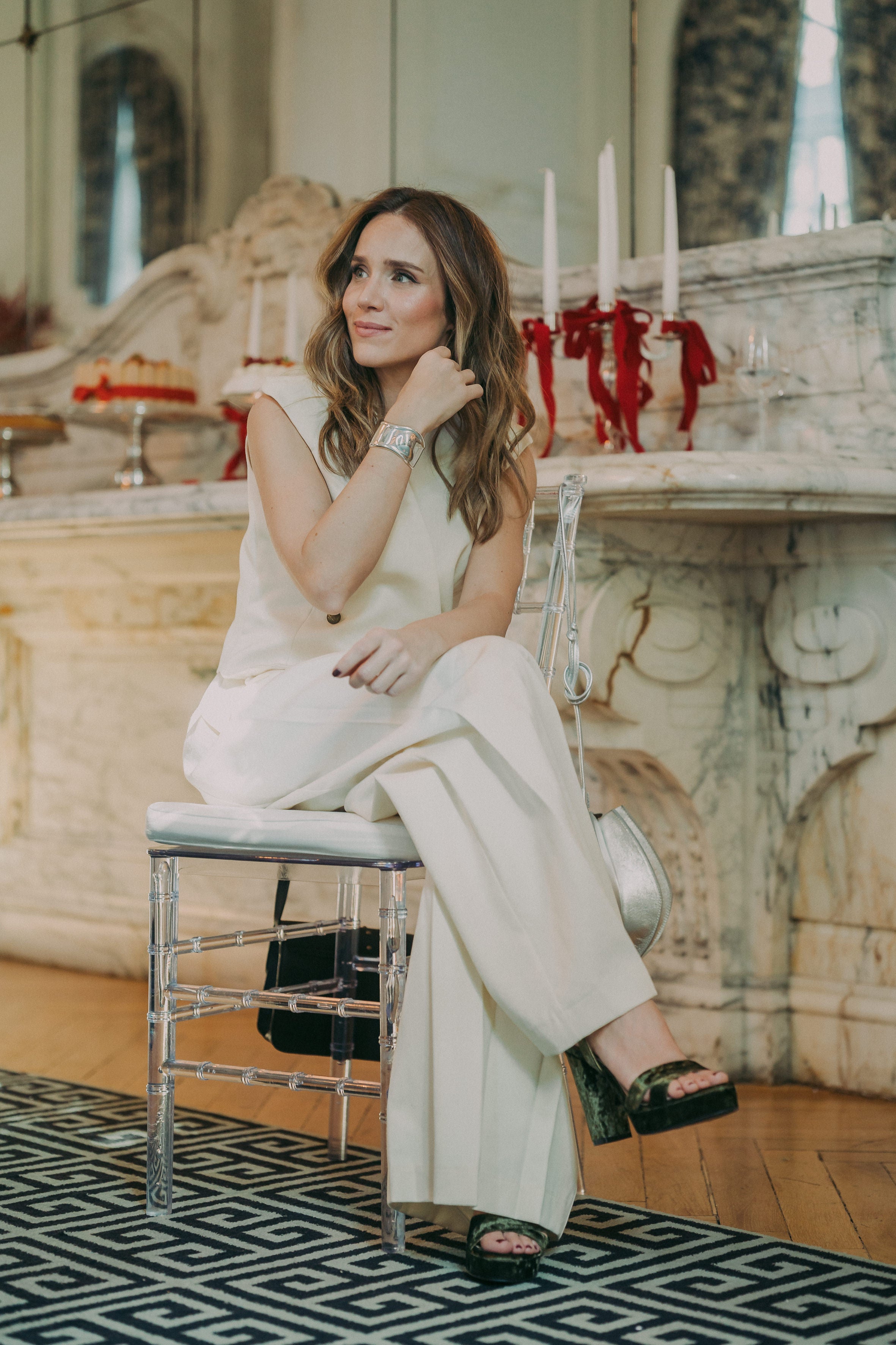 CORINTIA TERCIOPELO VERDE 11.5CM