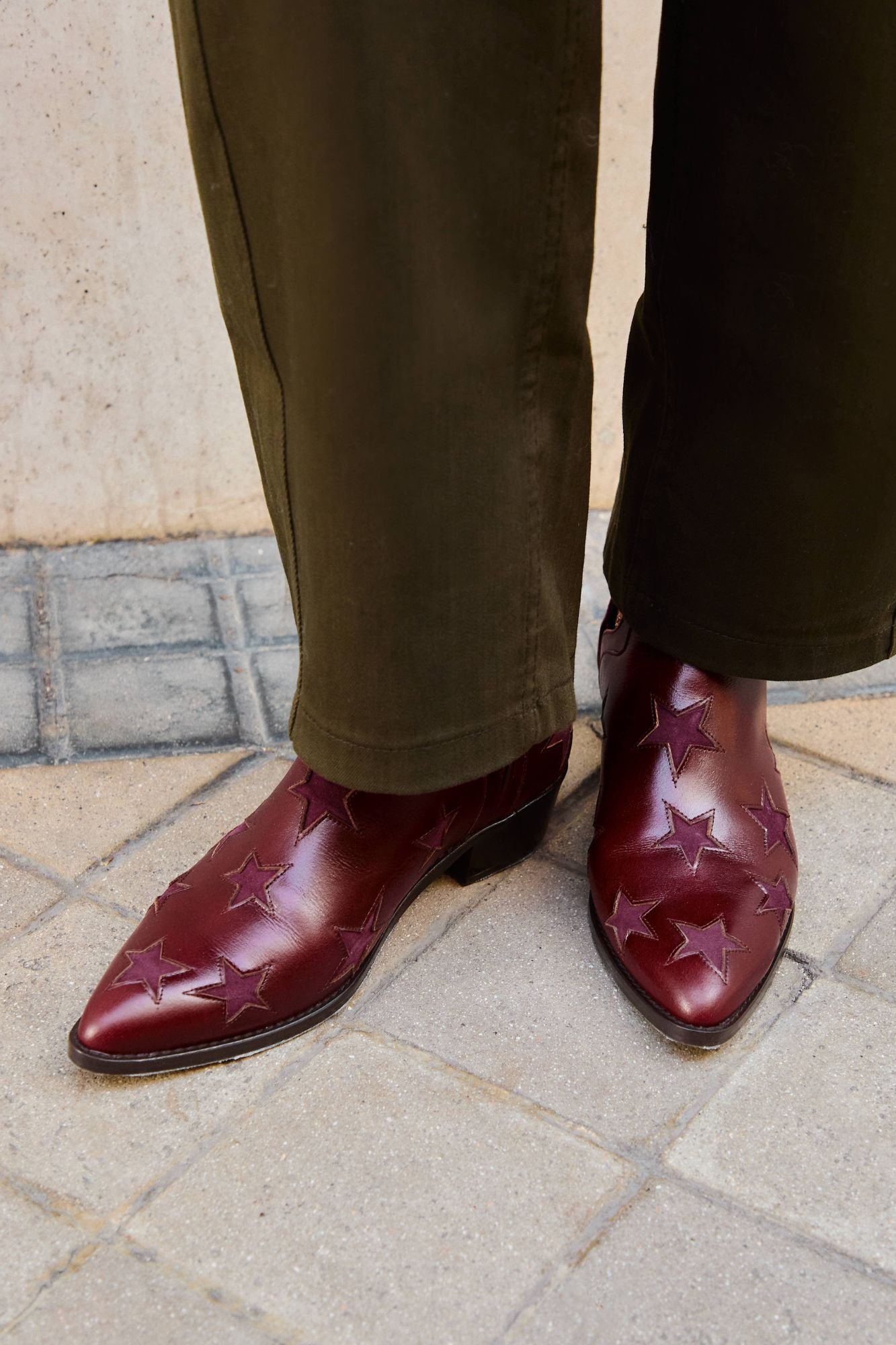 Bottes Star bordeaux 4 cm