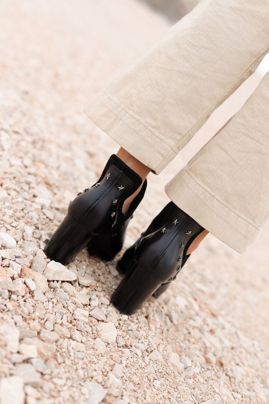 NAY BOOTS NEGRO TACON 7CM