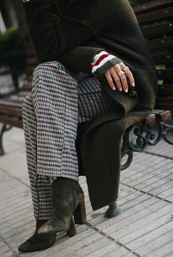 GIGI BOOTS ANTE KHAKI 6.5CM