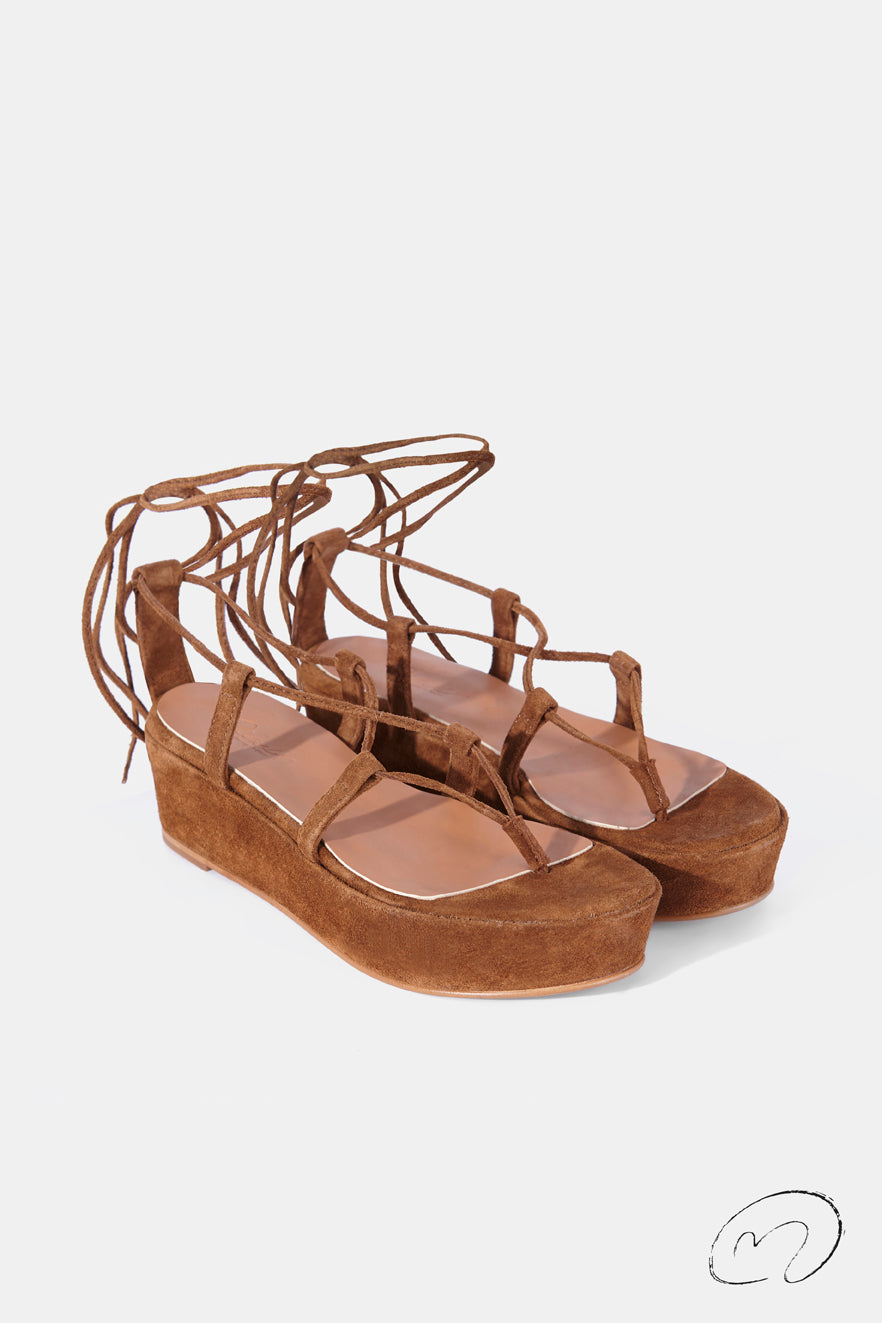 MARTA SANDALS CARAMELO (EDICION LIMITADA)