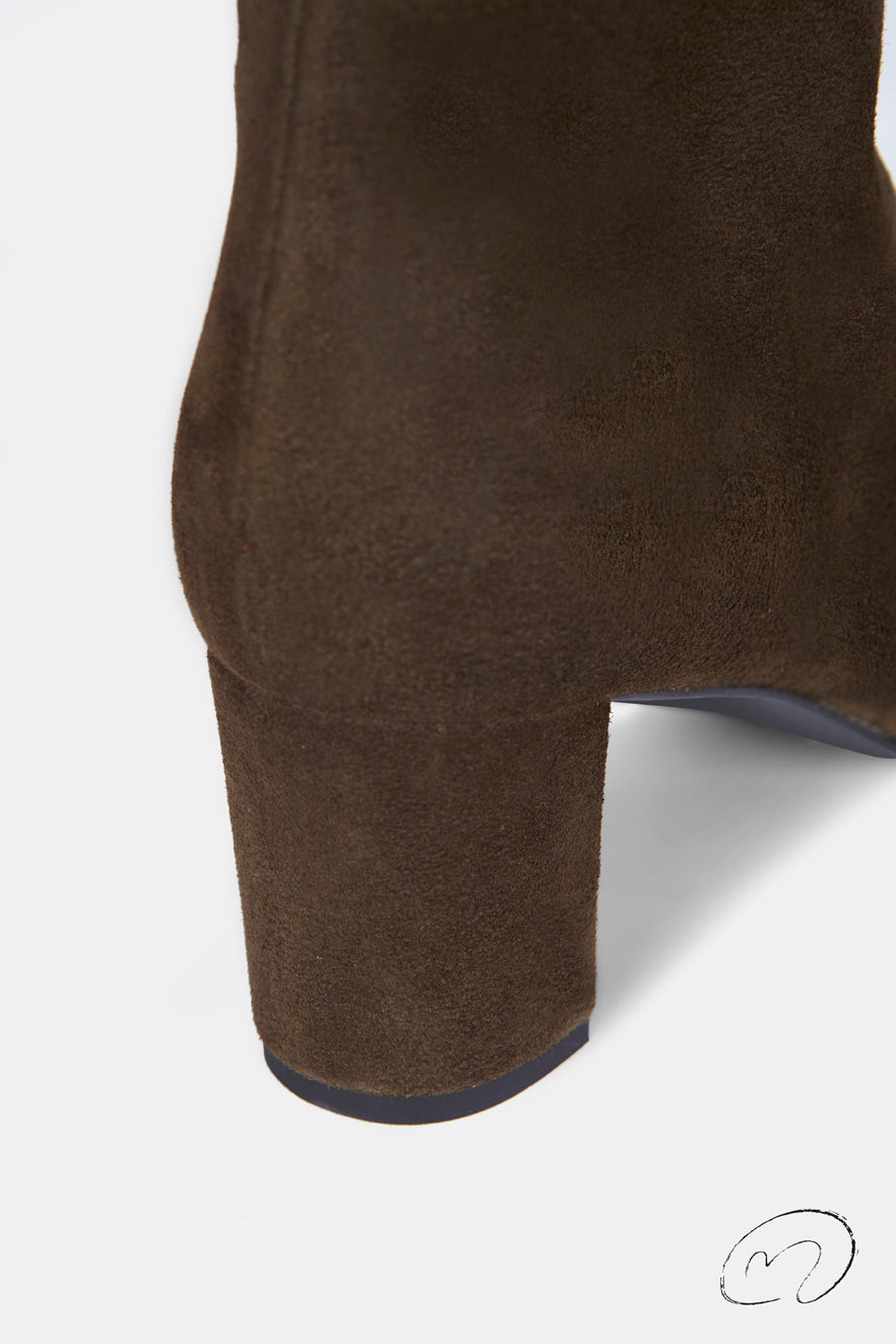 GIGI BOOTS ANTE KHAKI 6.5CM