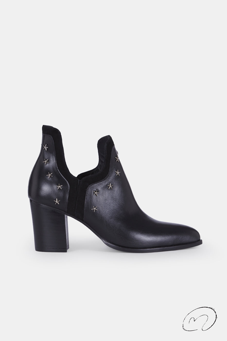 NAY BOOTS NEGRO TACON 7CM