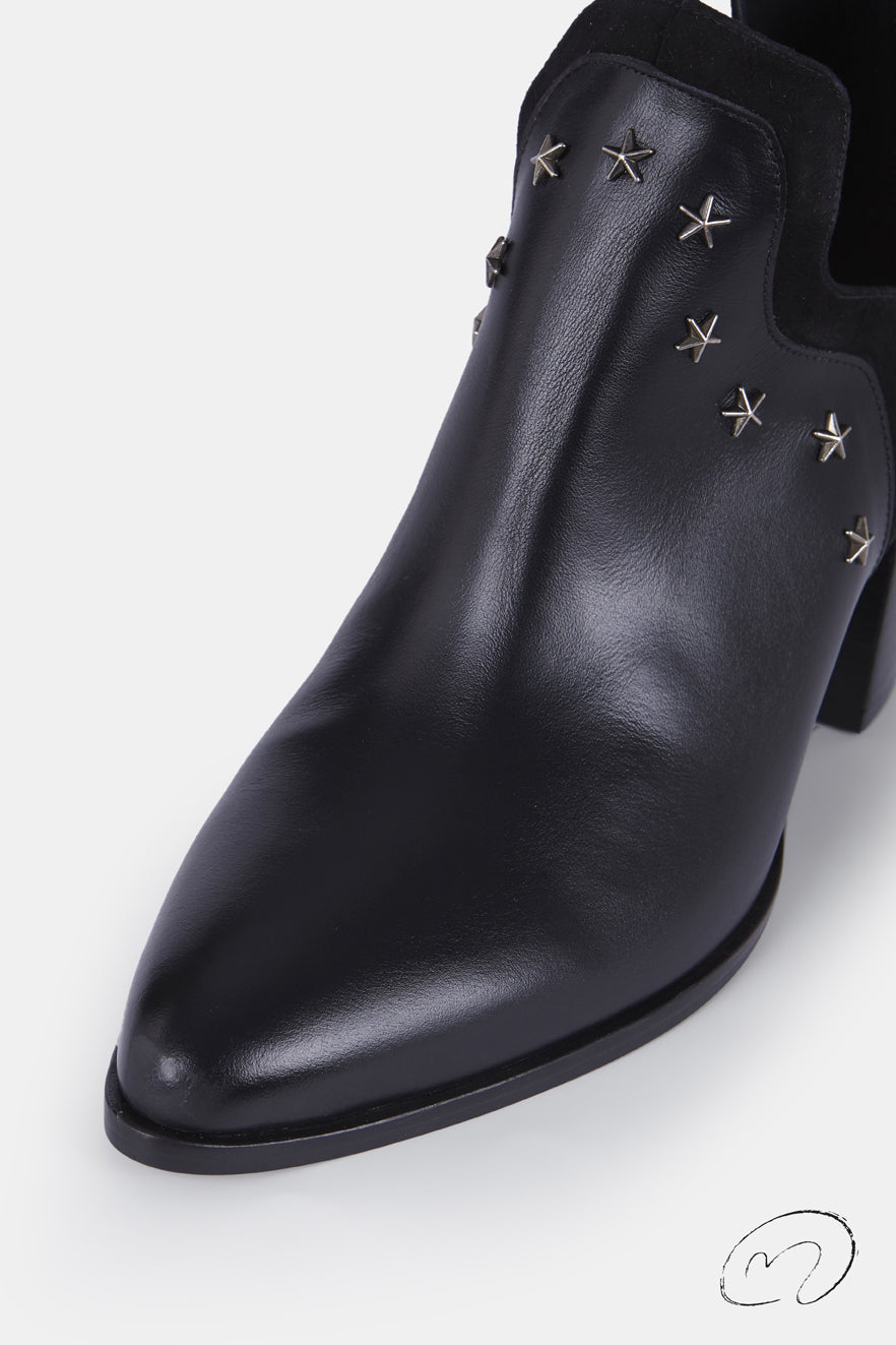 NAY BOOTS NEGRO TACON 7CM