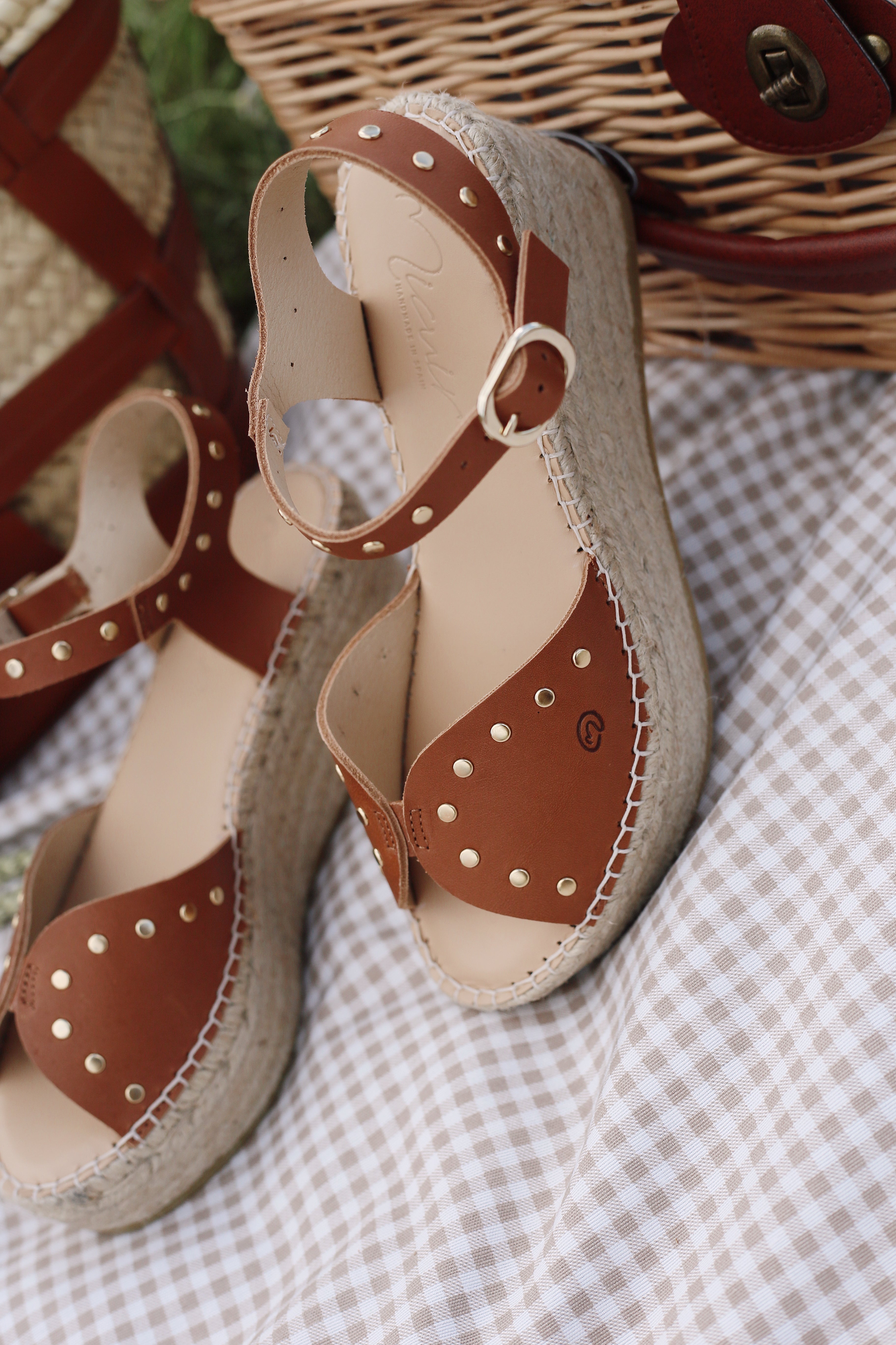 SANDALIA MALIA CUERO 7CM