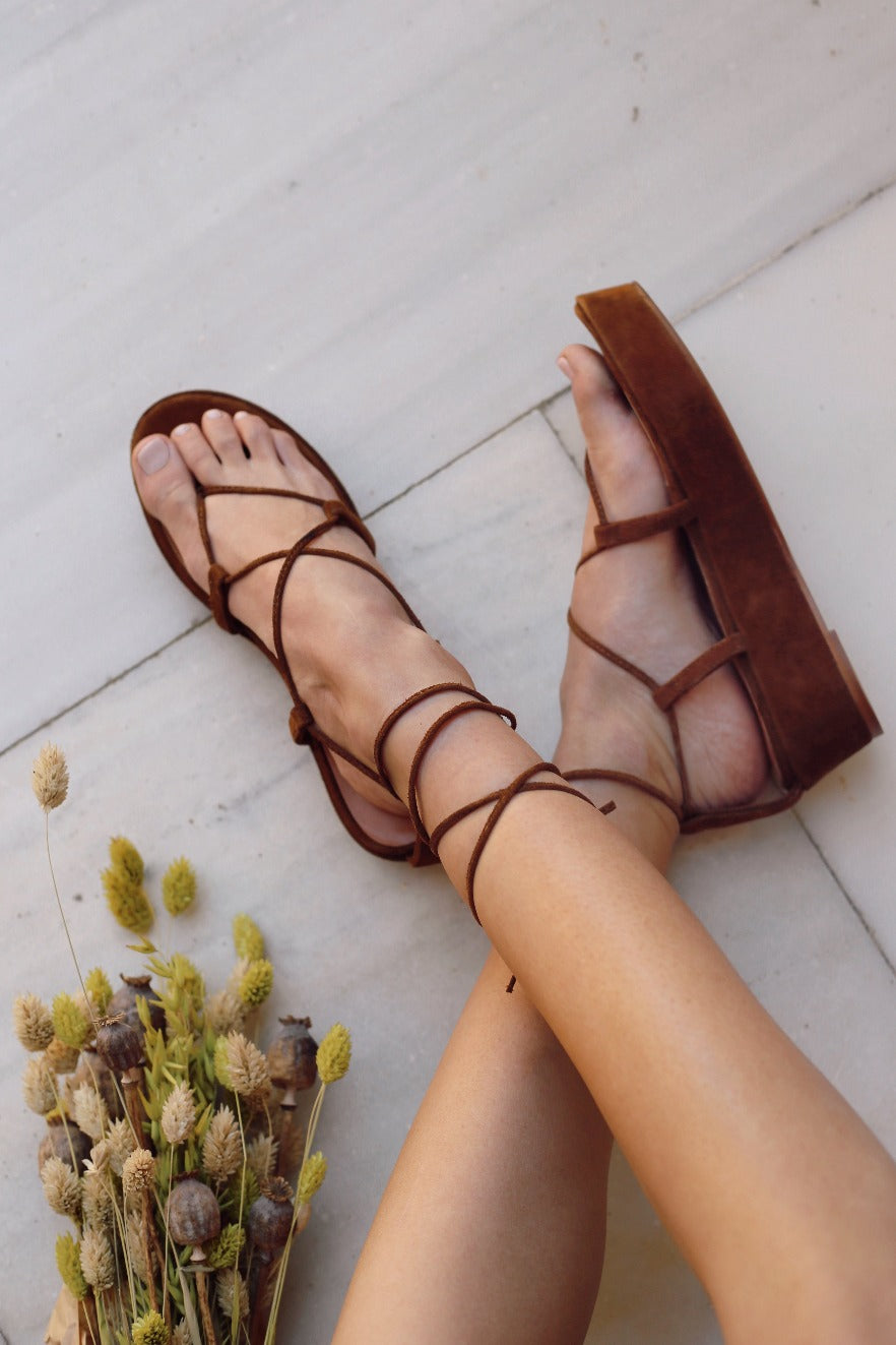 MARTA SANDALS CARAMELO (EDICION LIMITADA)