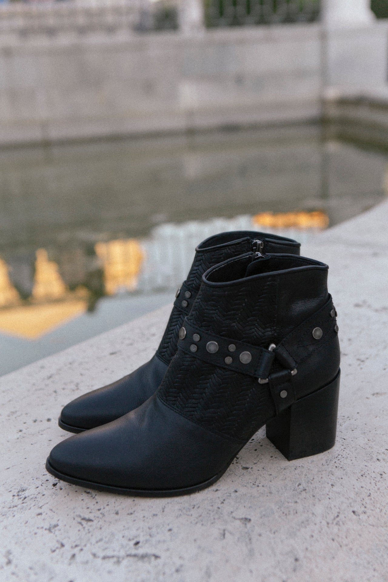 PETRA BOOTS NEGRAS 7CM