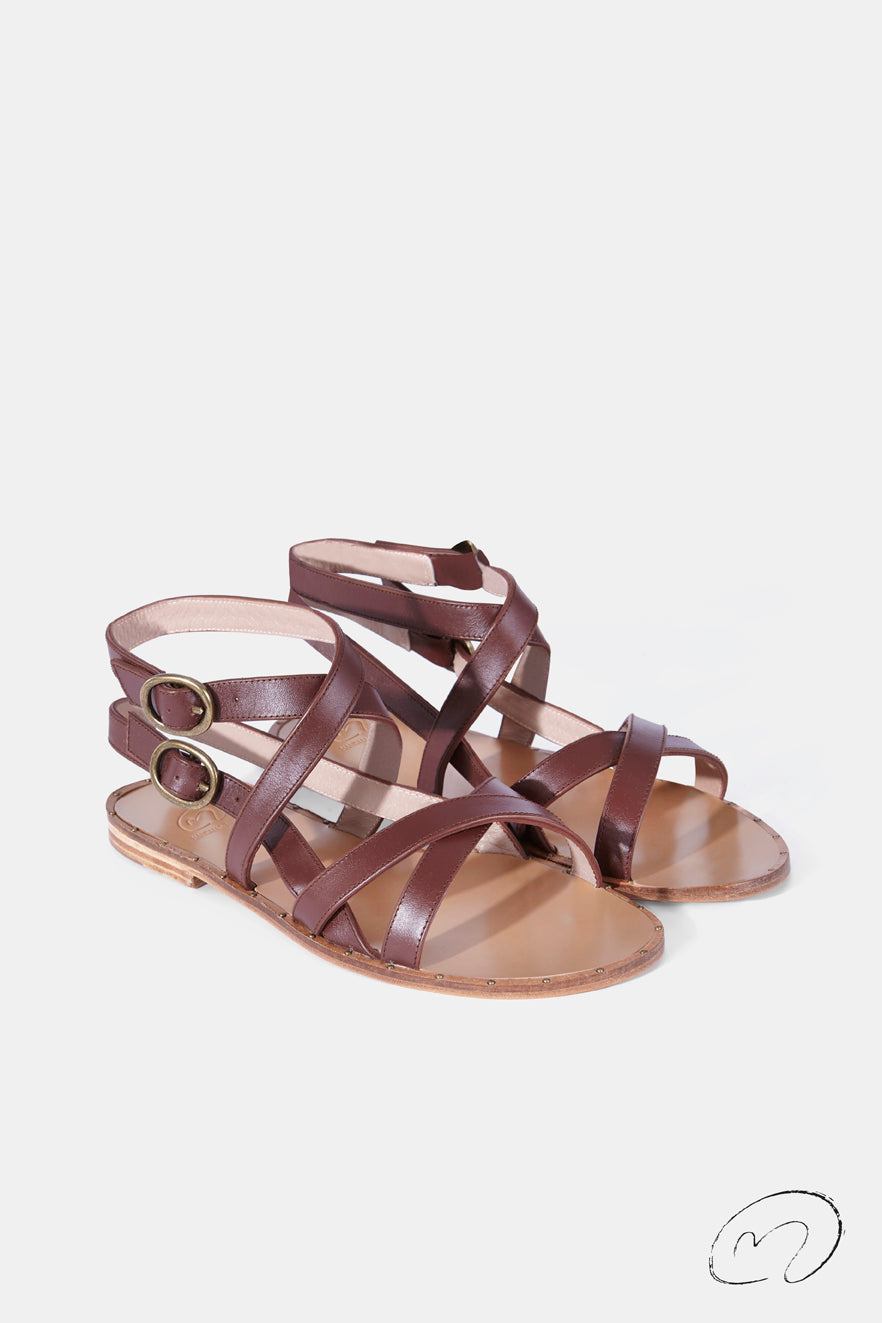 SANDALIAS ROMANAS CUERO