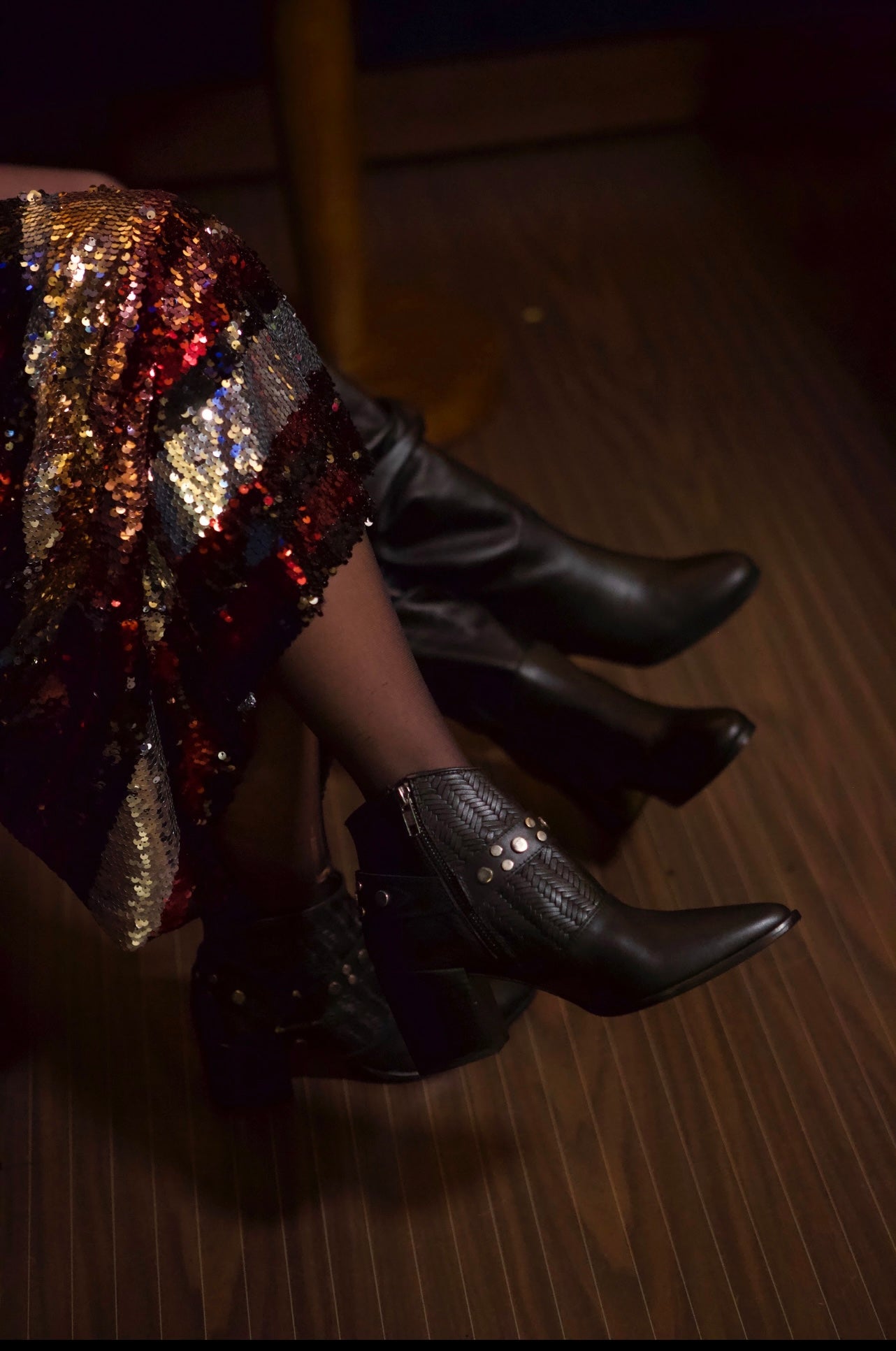 PETRA BOOTS NEGRAS 7CM