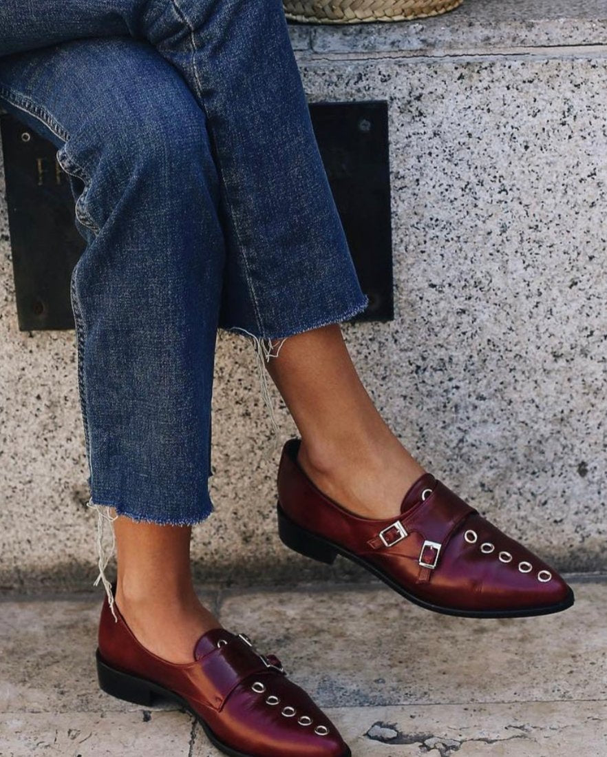 OXFORD BURGUNDY 2.5CM