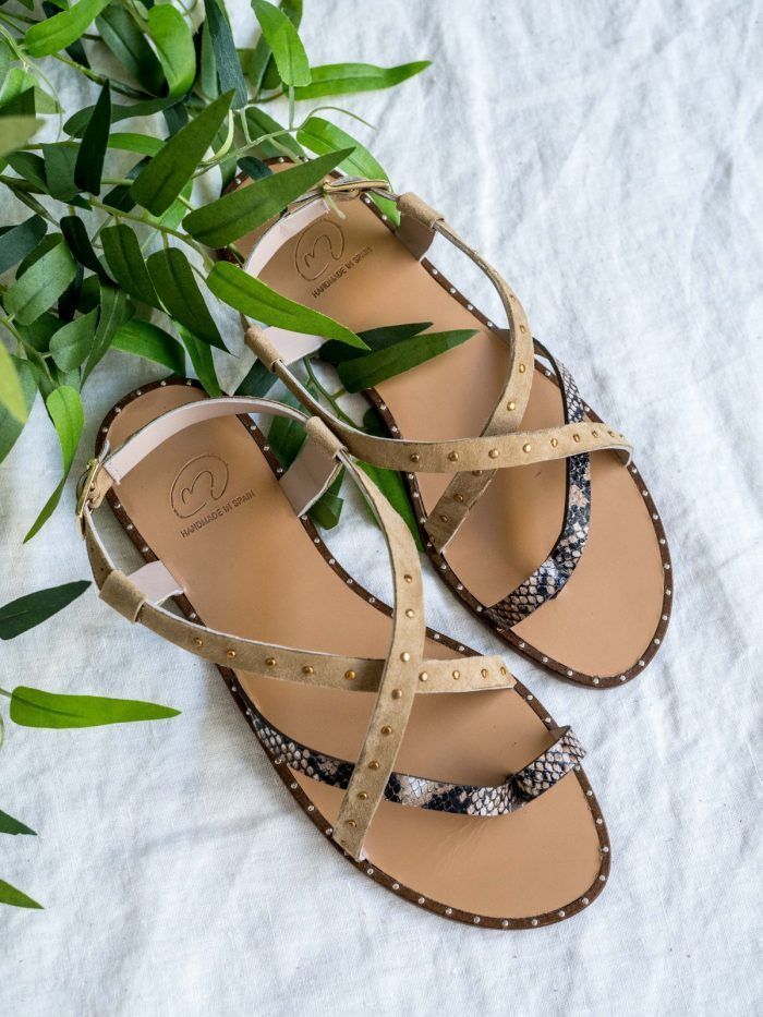 TULUM SNAKE SANDAL 1CM