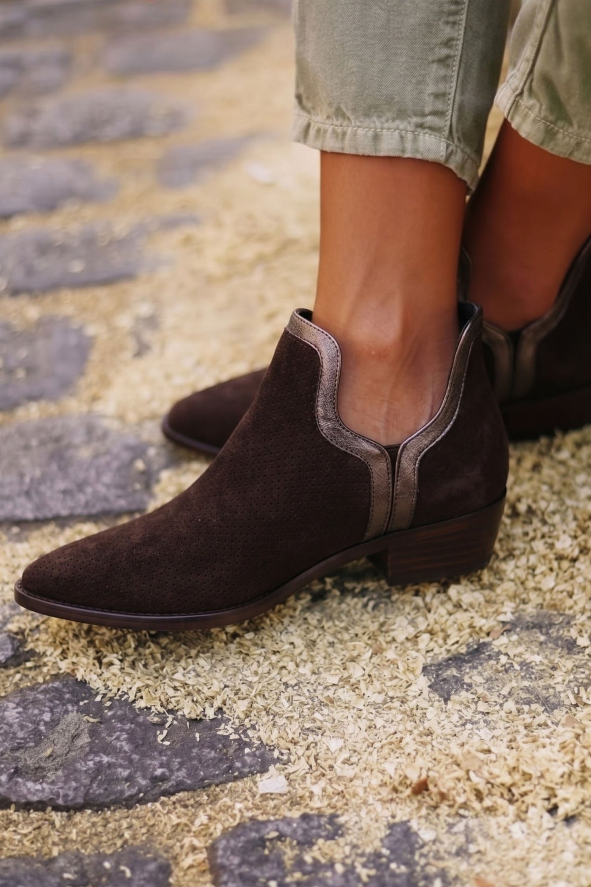 FRIDA BOOTS ANTE CHOCOLATE 4CM