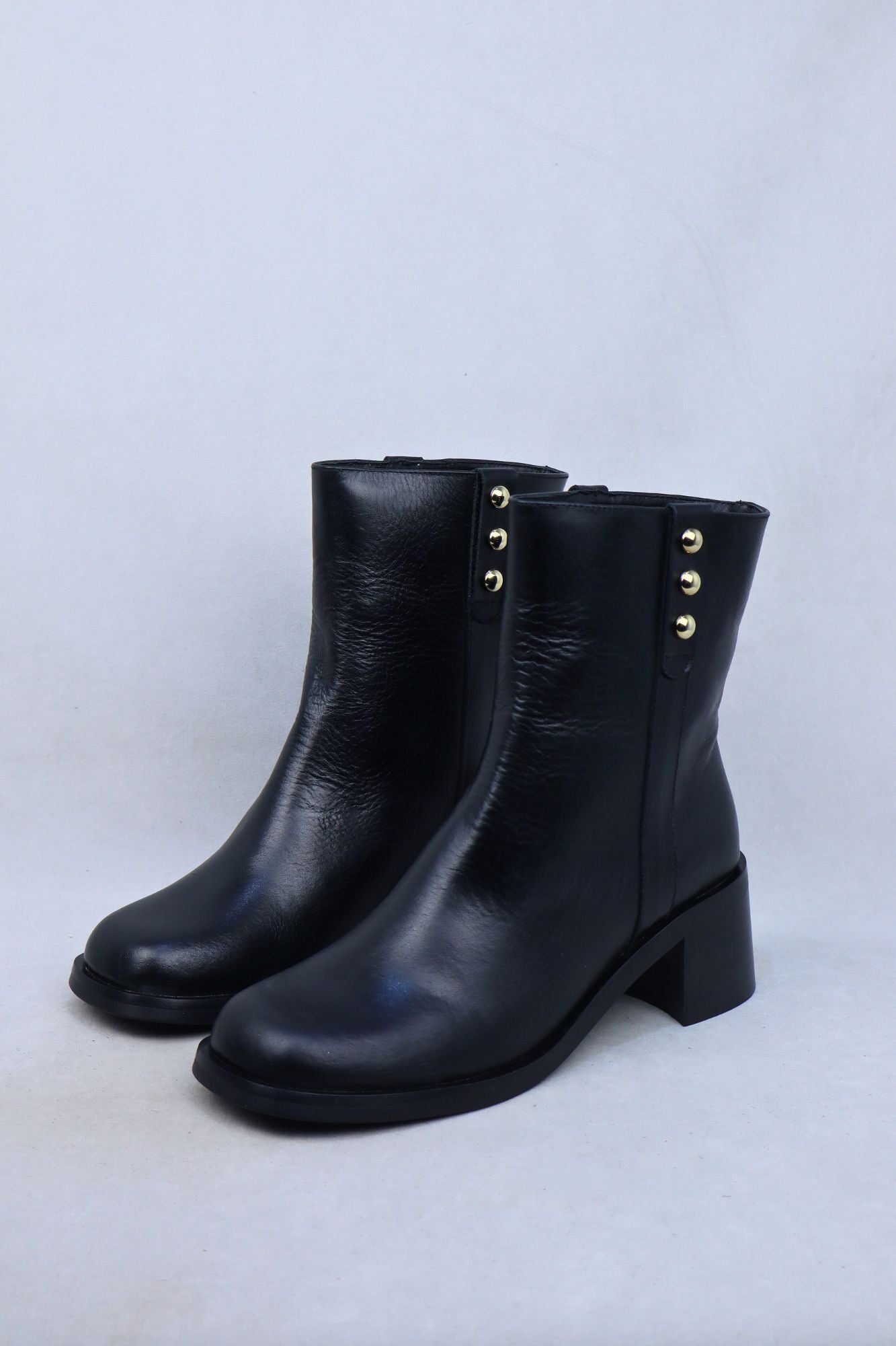 BOTIN BIKER NEGRO