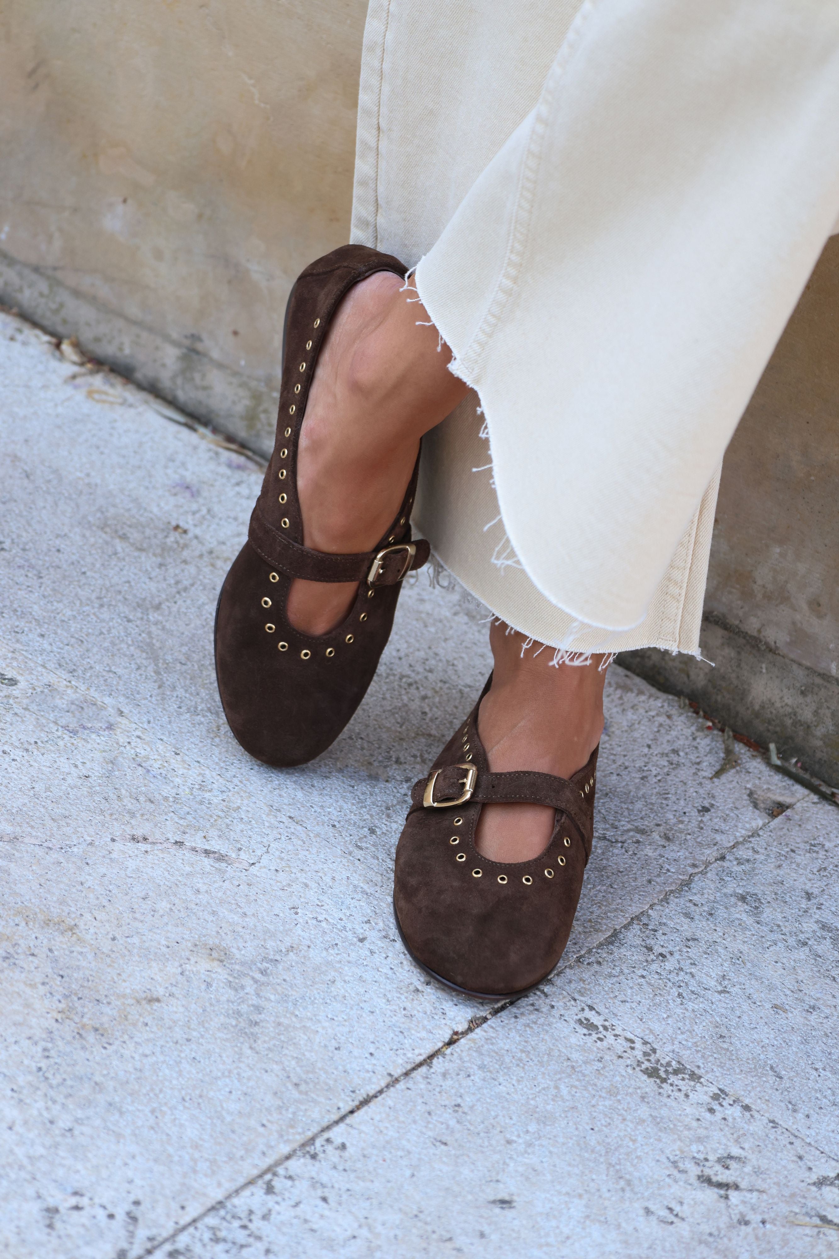 BAILARINA SERRAJE EYELETS ORO 1CM