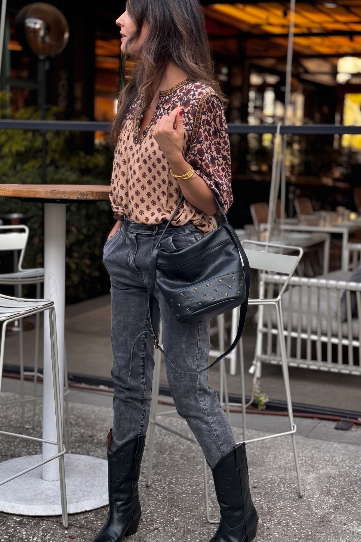 MINI SAC SEAU NOIR