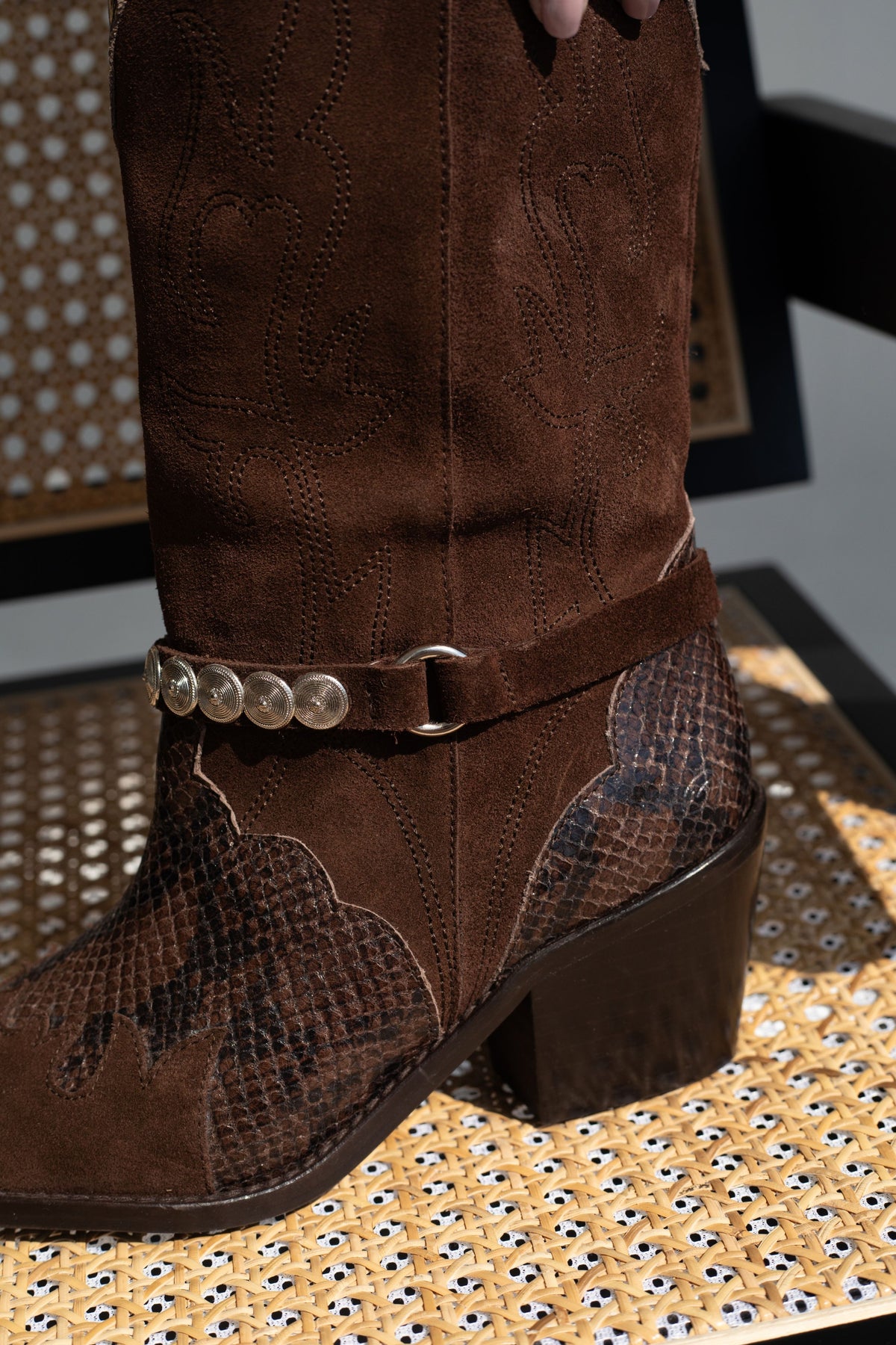 BOTA GAUCHA CHOCOLATE 7CM