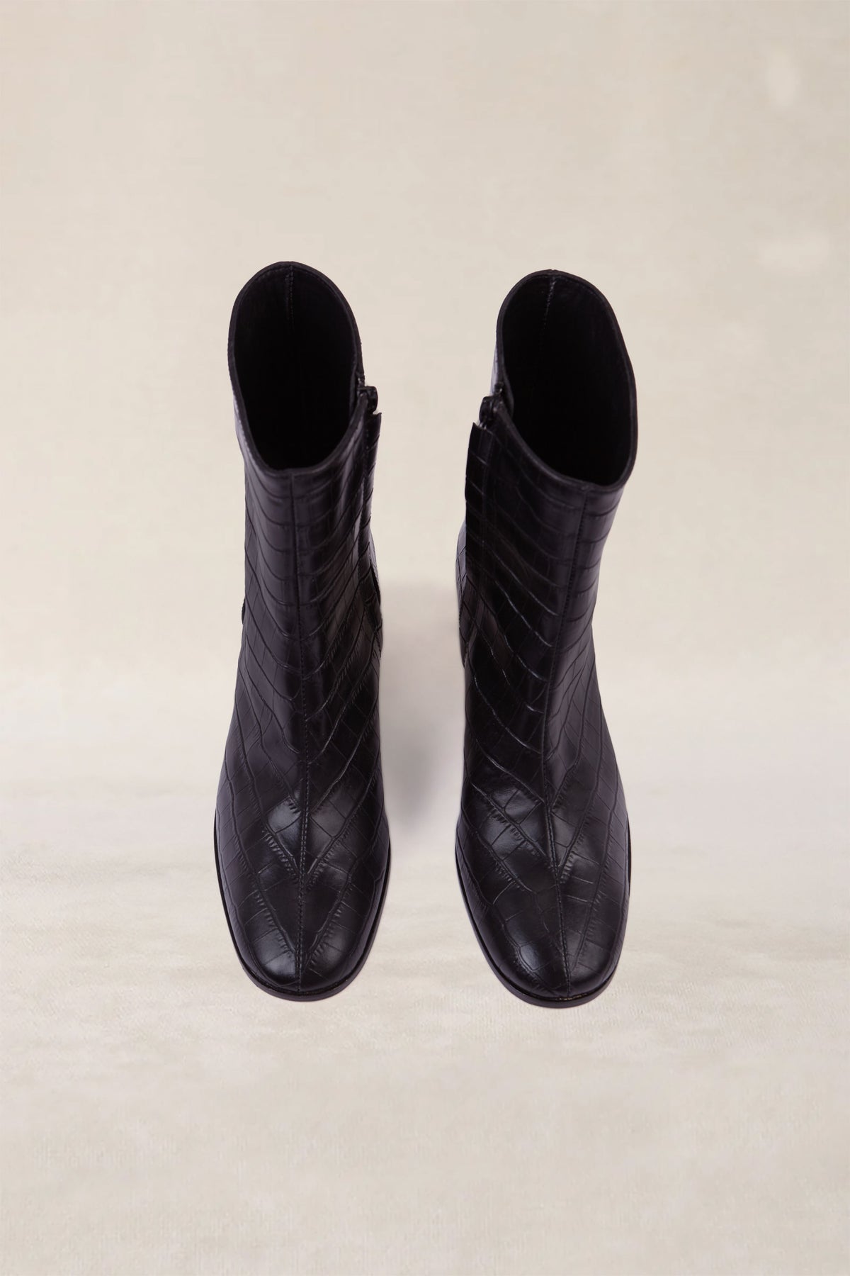 GAELLE BLACK COCO ANKLE BOOT 4.5CM