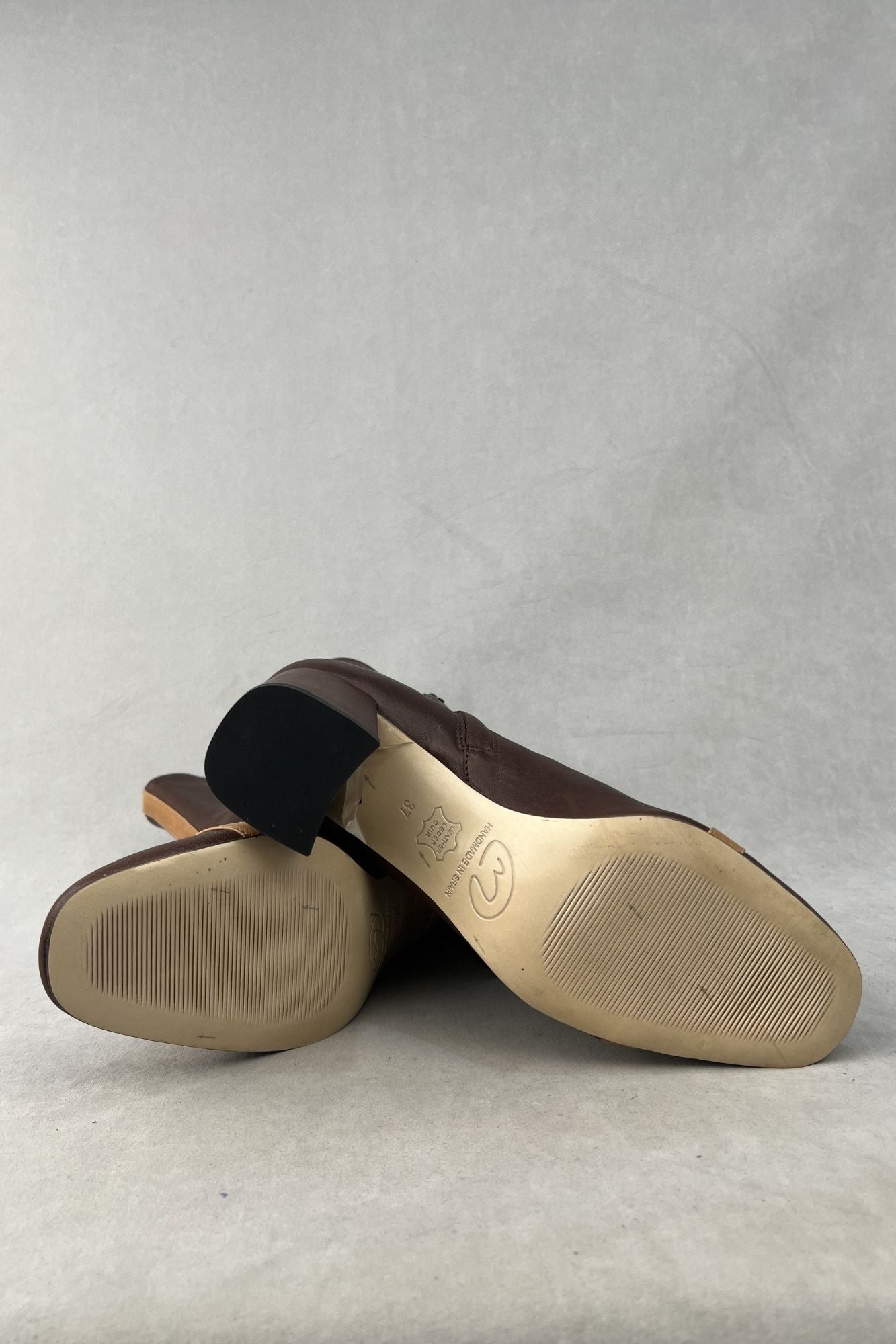 BOTIN BICOLOR MARRON