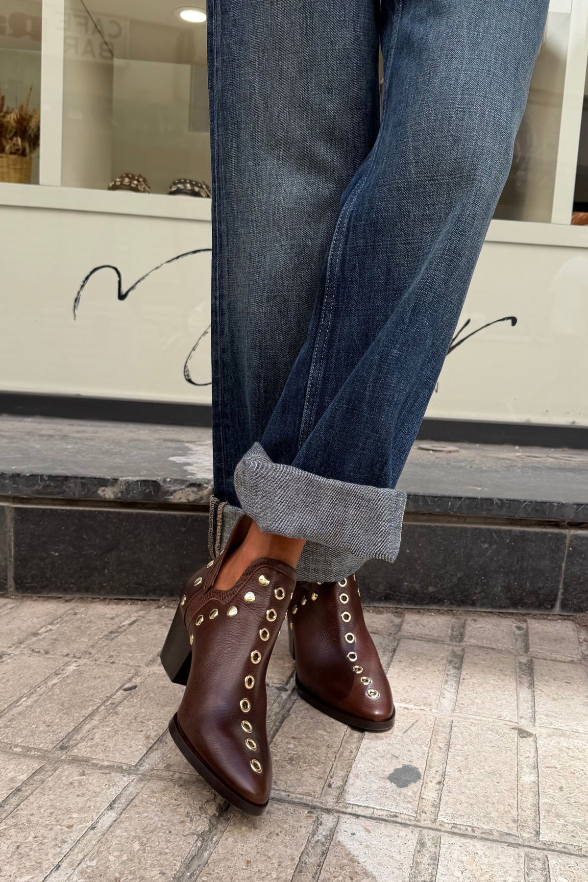 PUNKY BOOTS SPECIAL EDITION BROWN 6CM