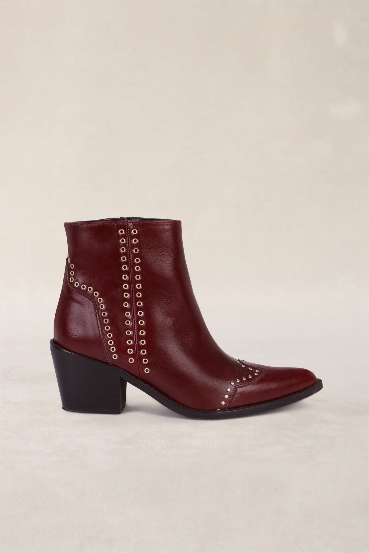 BOTIN JOANNA BURDEOS TACON 7CM