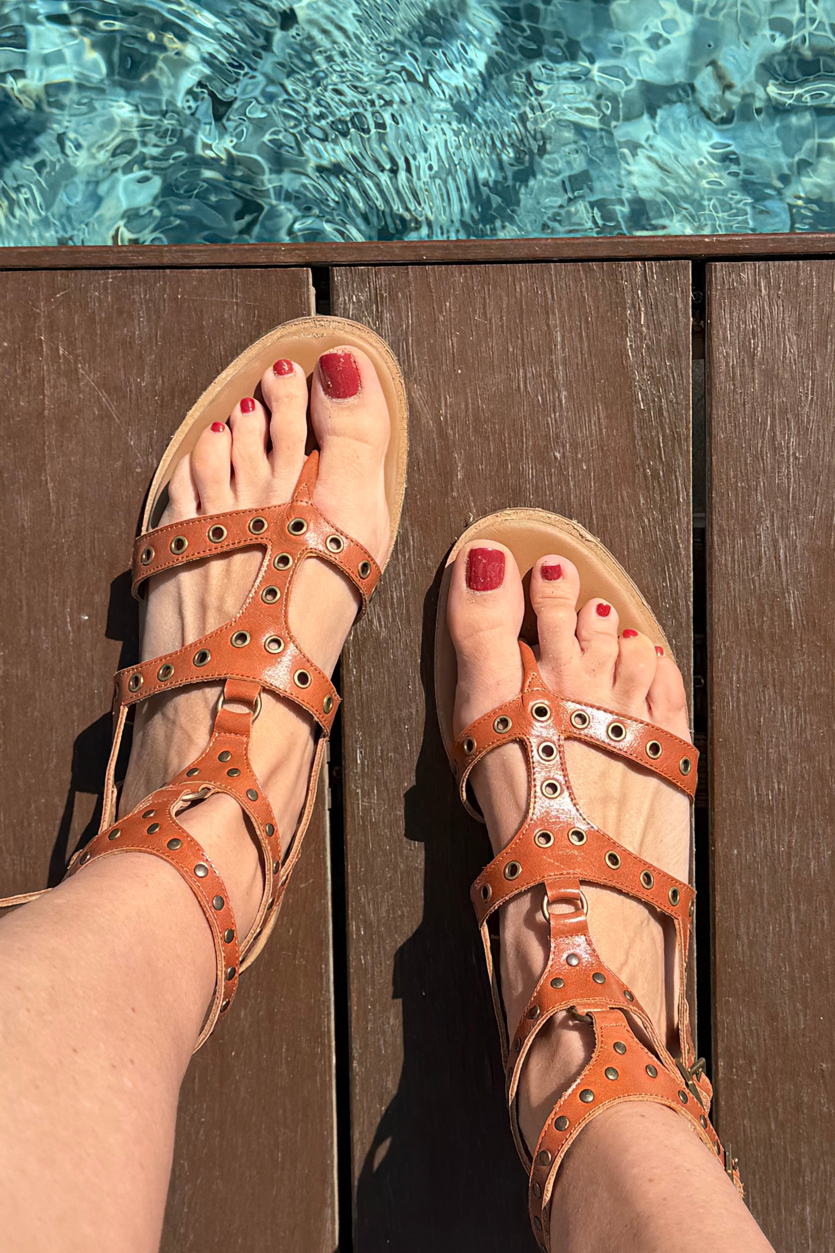 CIRA CARAMEL SANDAL