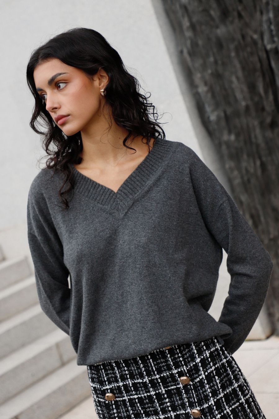 JERSEY CASHMERE ANTRACITA