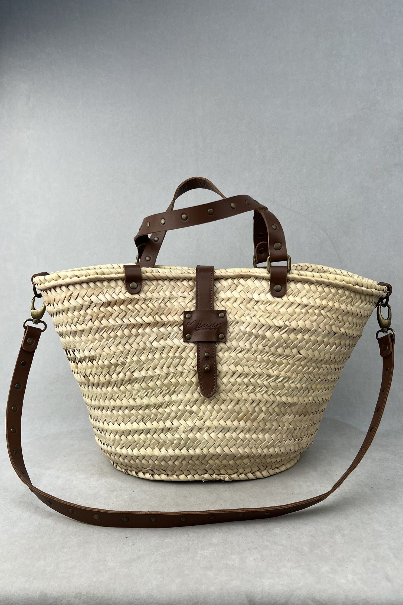 BOLSO PALMA GRANDE CUERO SACO