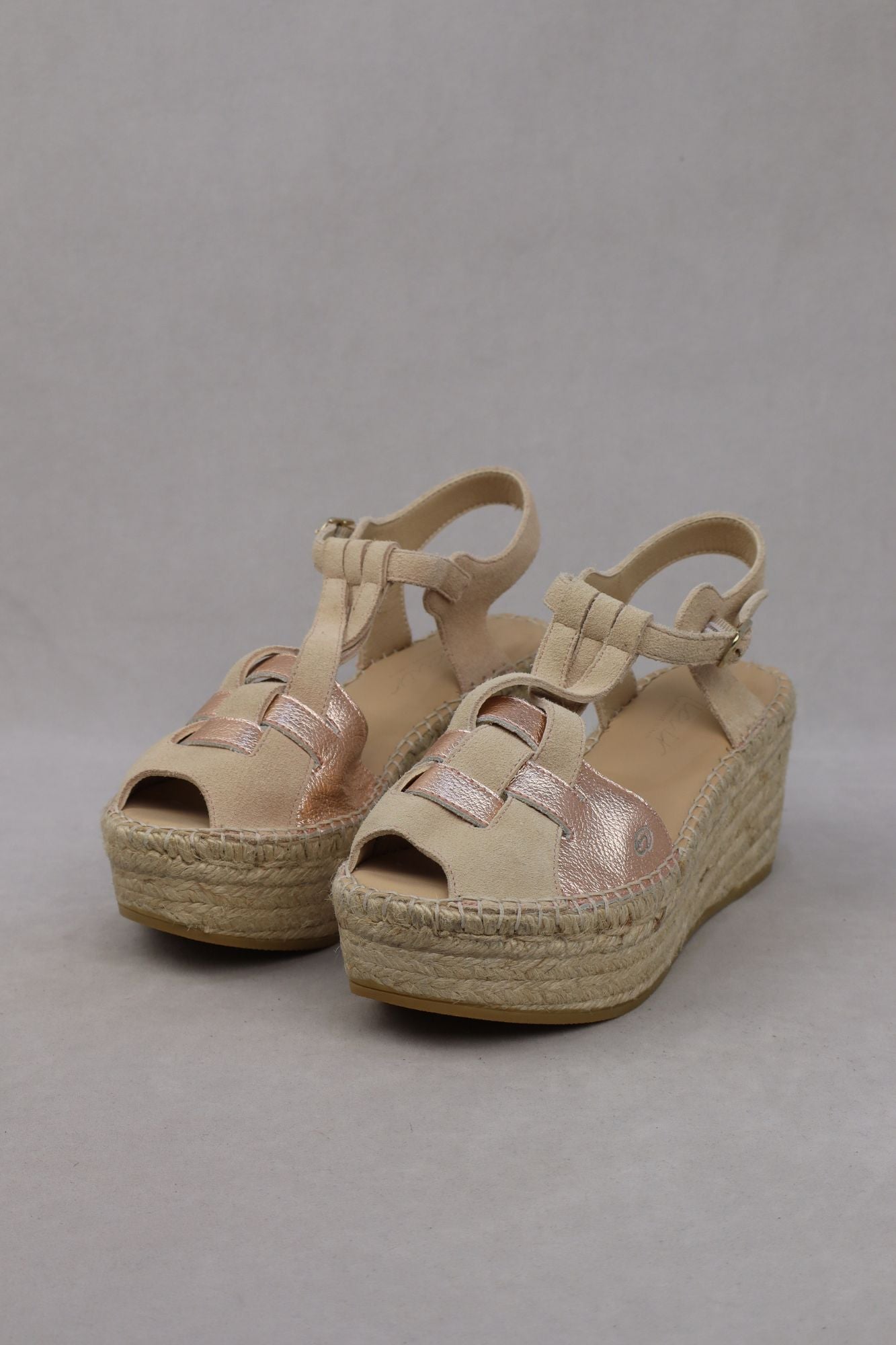 SANDALIA ESPARTO PLATAFORMA ROSITA