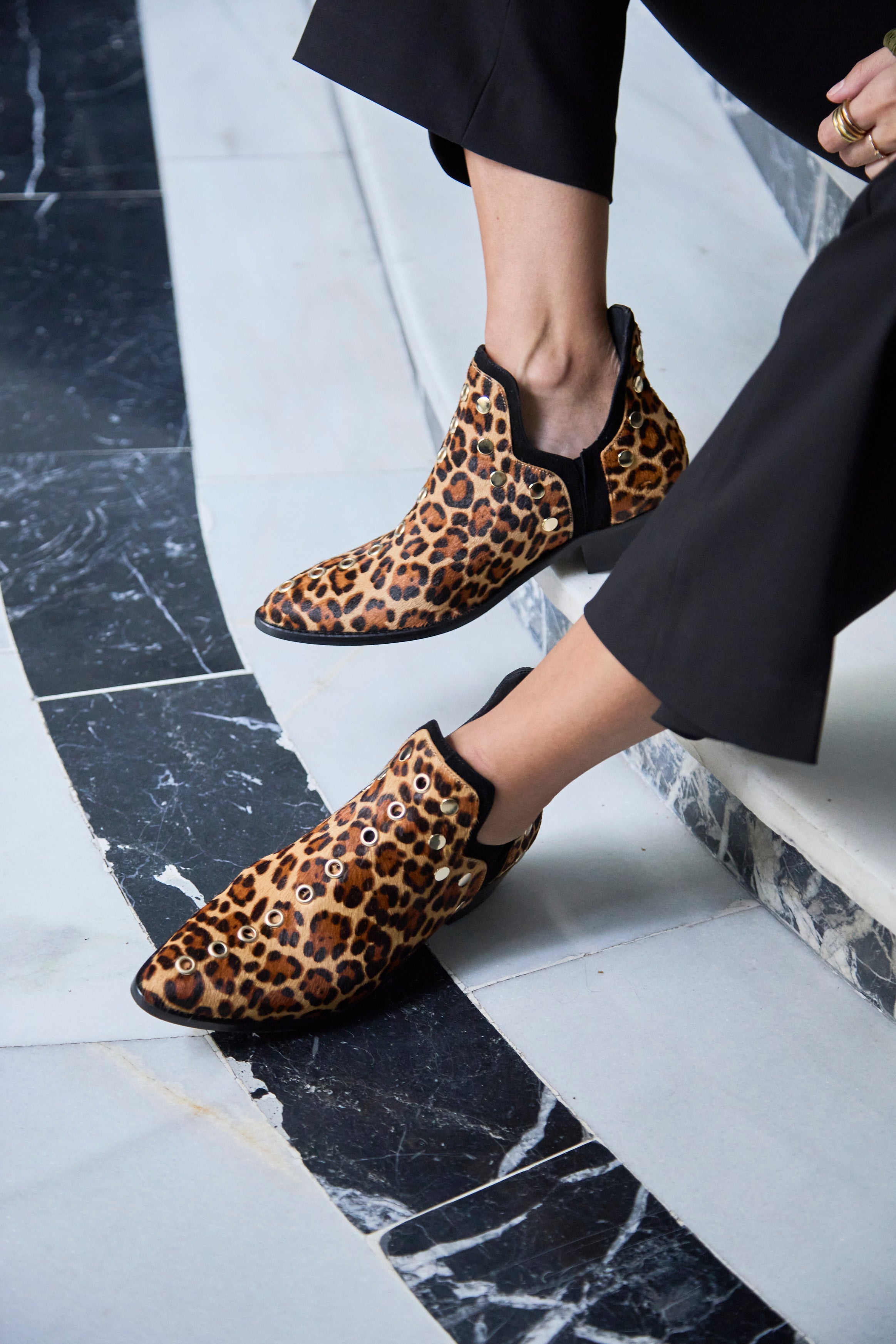 PUNKY BOOTS LEOPARD