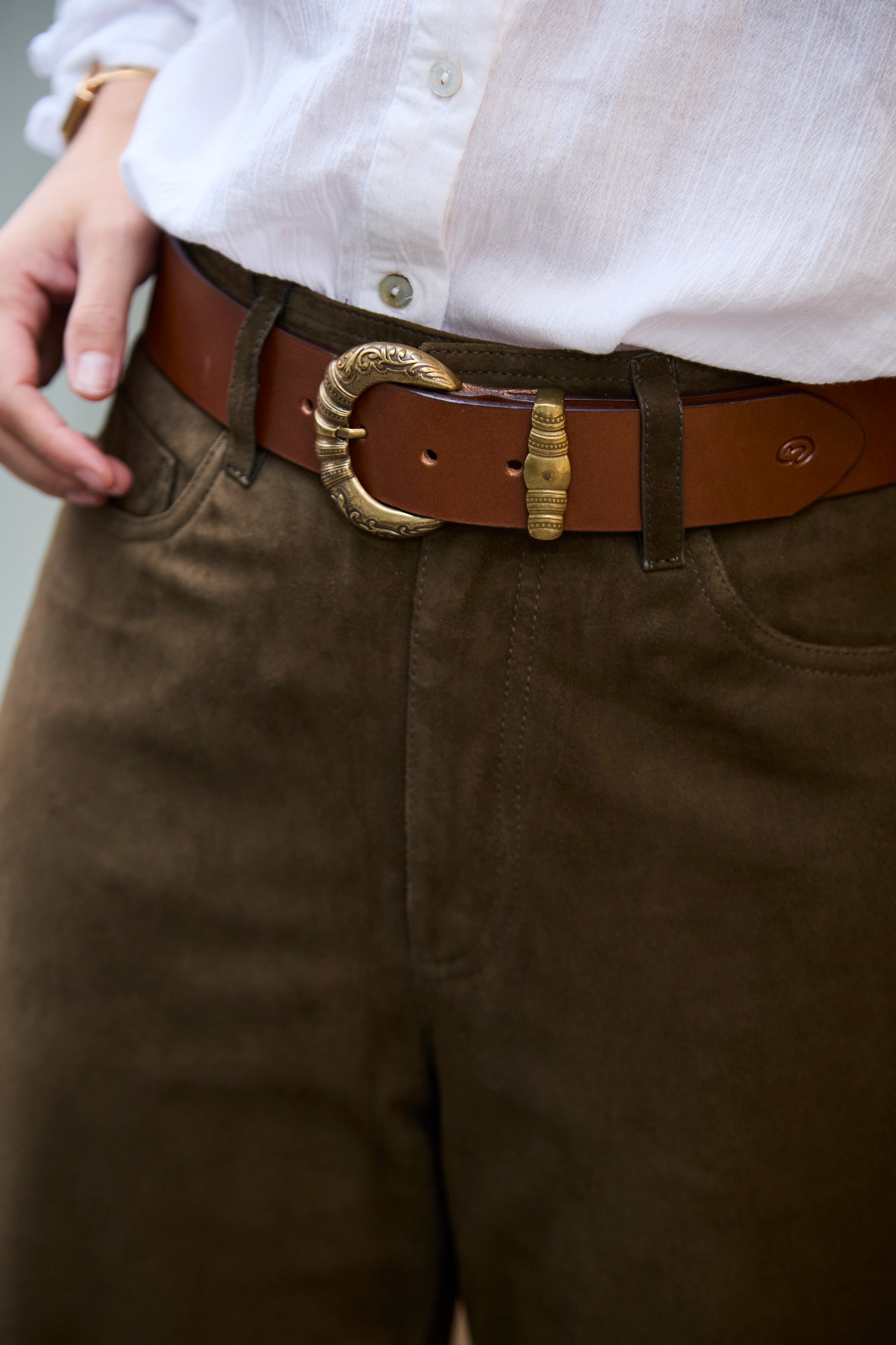 VEGA LEATHER BELT