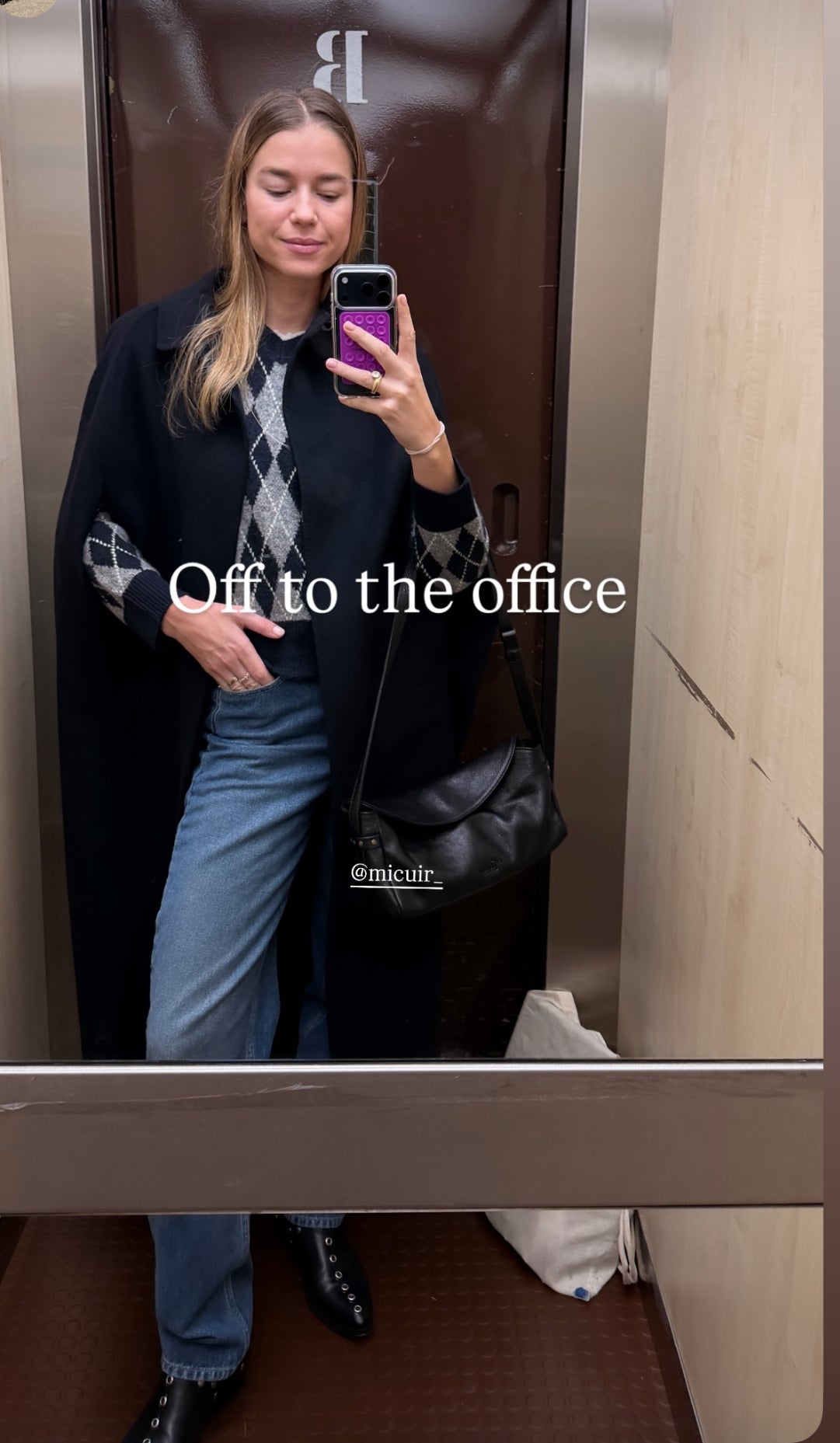 BOLSO BAGUETTE NEGRO